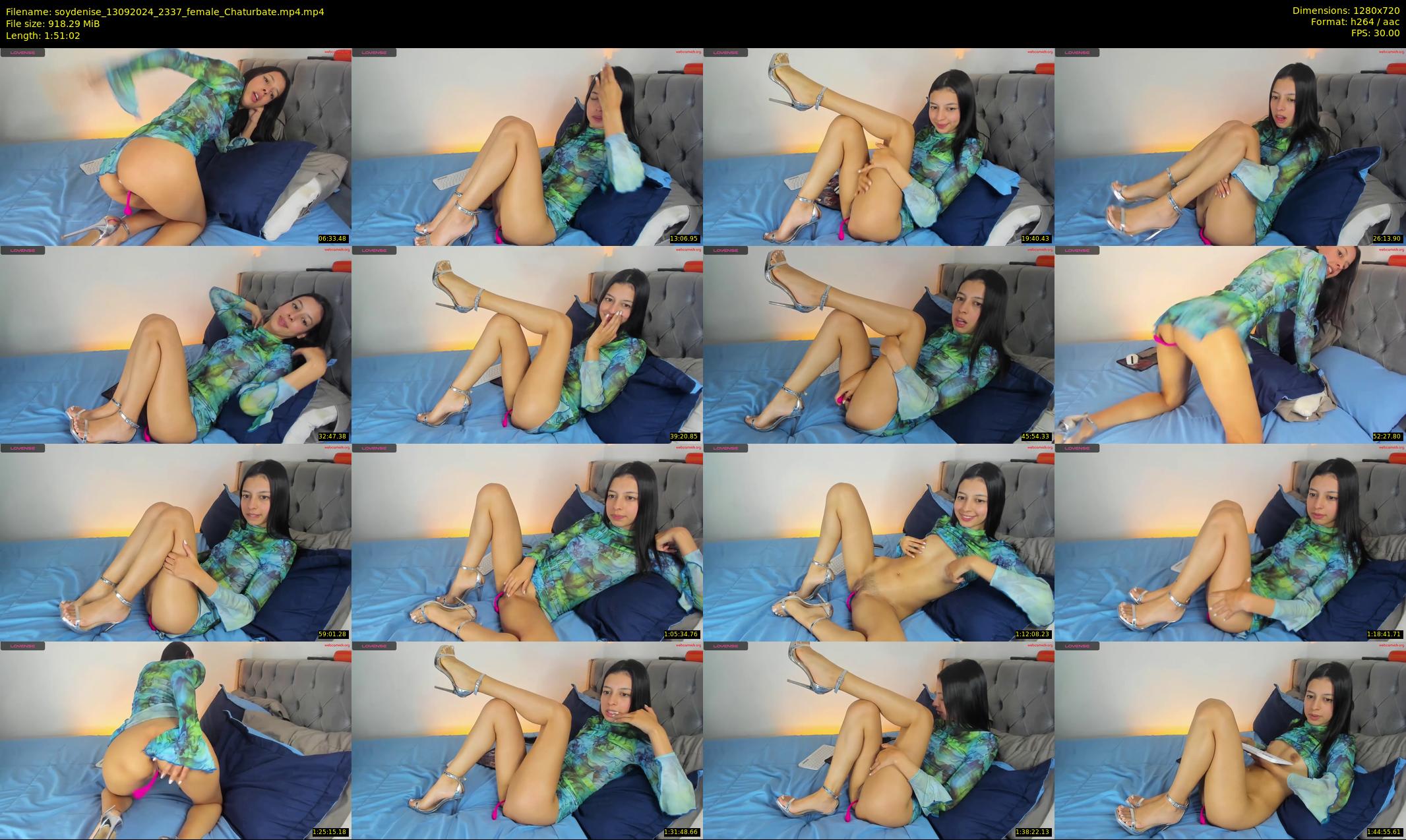 soydenise — 112 minute Chaturbate female cam show recording, 720p, Sep 13, 2024