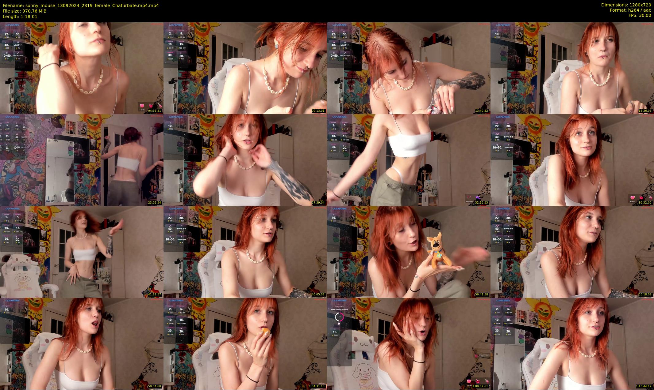 sunny_mouse — 79 minute Chaturbate female cam show recording, 720p, Sep 13, 2024