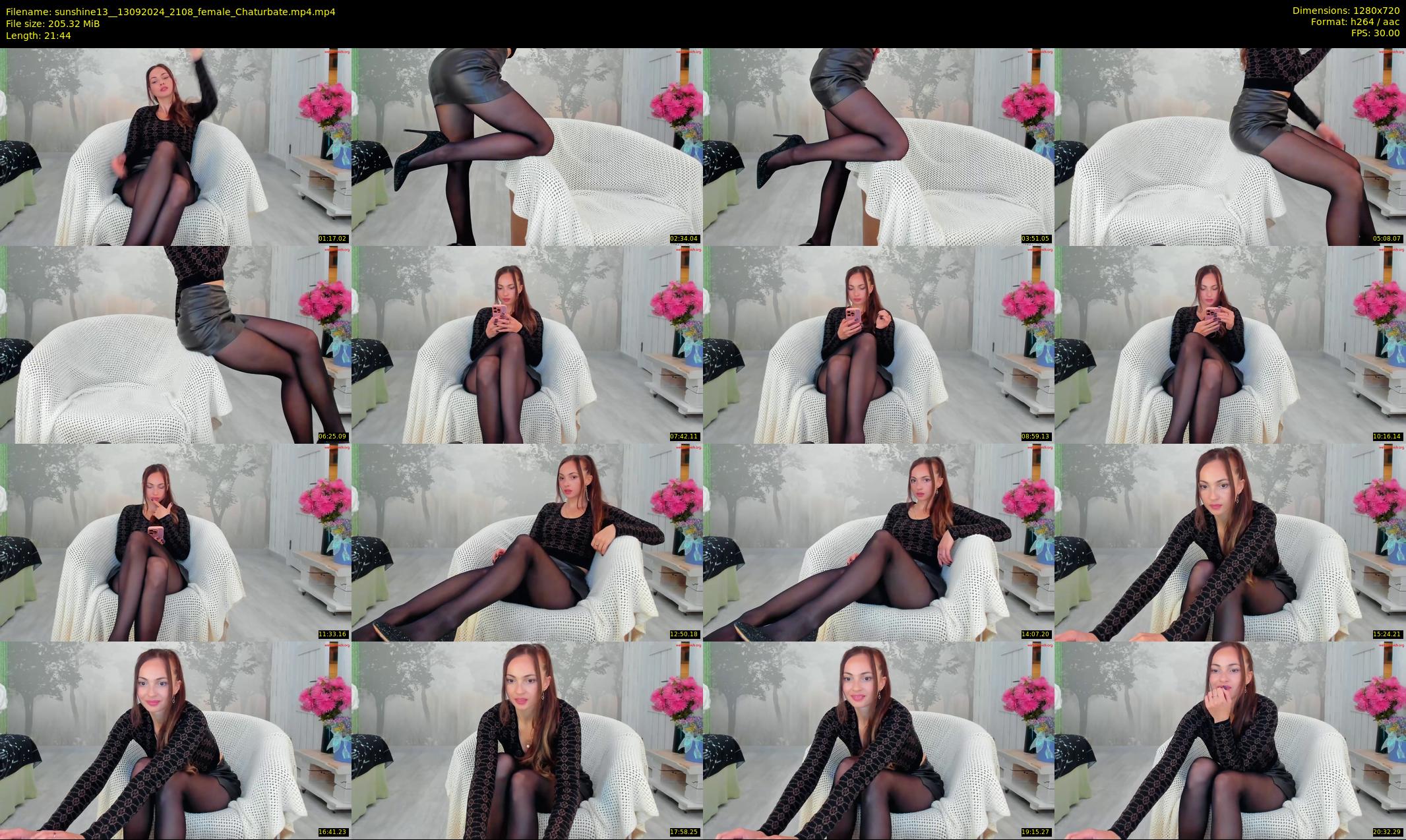 sunshine13_ — 22 minute Chaturbate female cam show recording, 720p, Sep 13, 2024