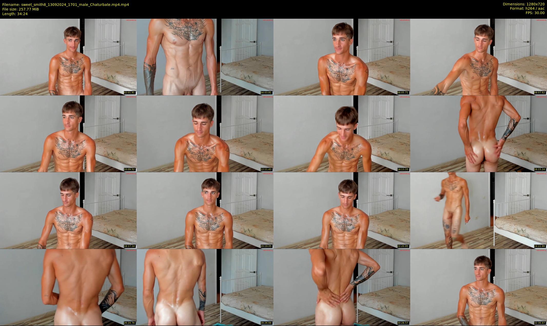 sweet_smith8 — 35 minute Chaturbate male cam show recording, 720p, Sep 13, 2024