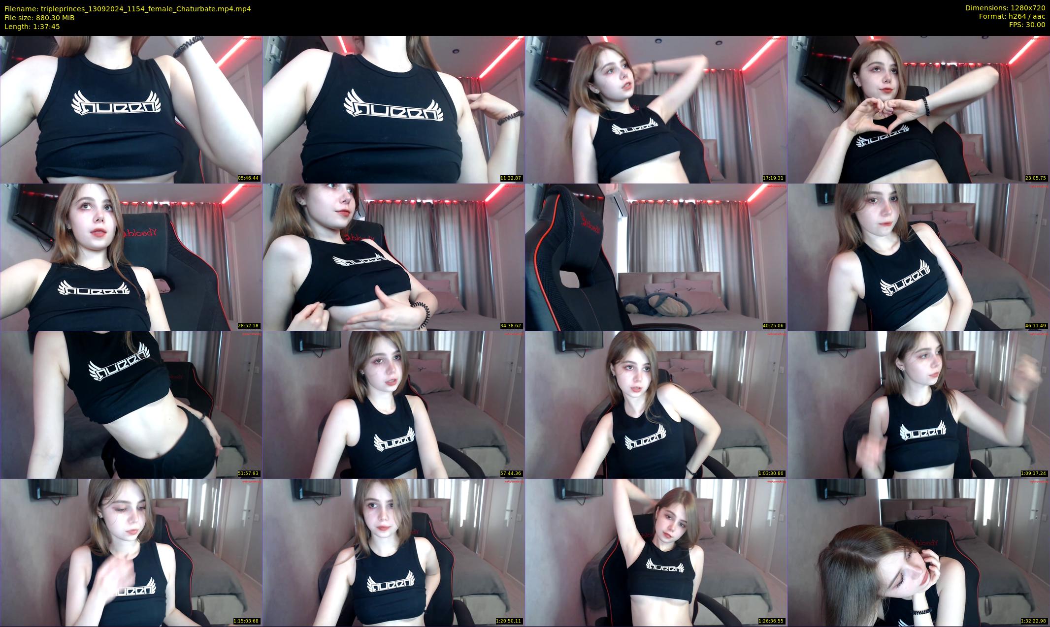 tripleprinces — 98 minute Chaturbate female cam show recording, 720p, Sep 13, 2024