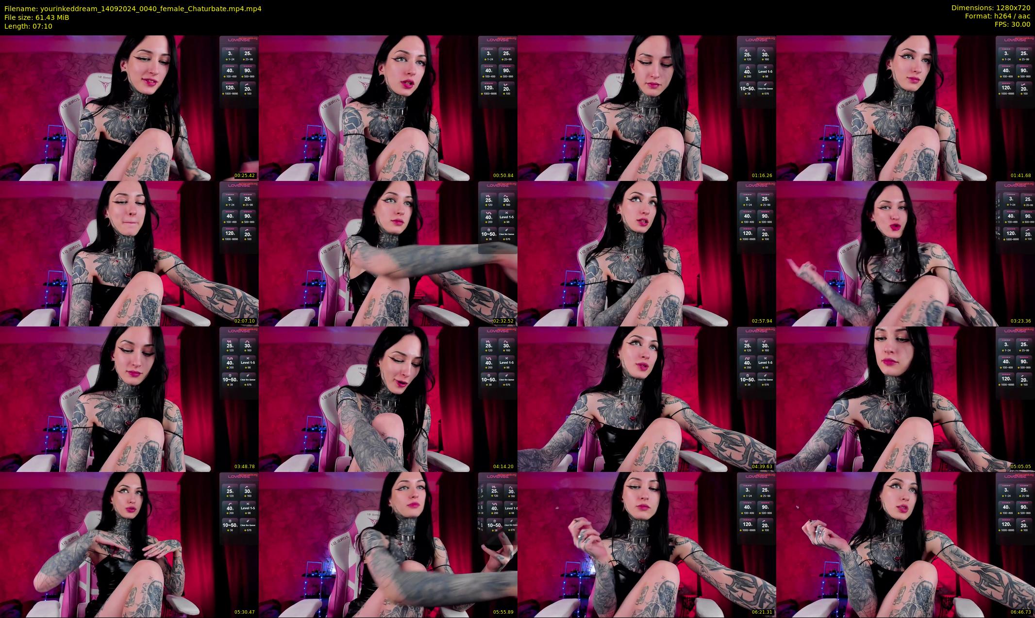 yourinkeddream — 8 minute Chaturbate couple cam show recording, 720p, Sep 14, 2024