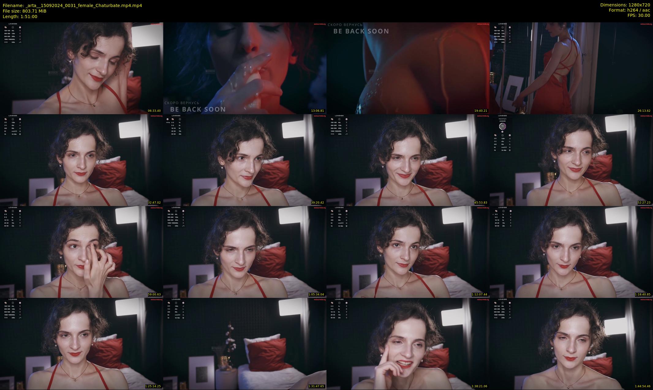 _arta_ — 111 minute Chaturbate female cam show recording, 720p, Sep 15, 2024