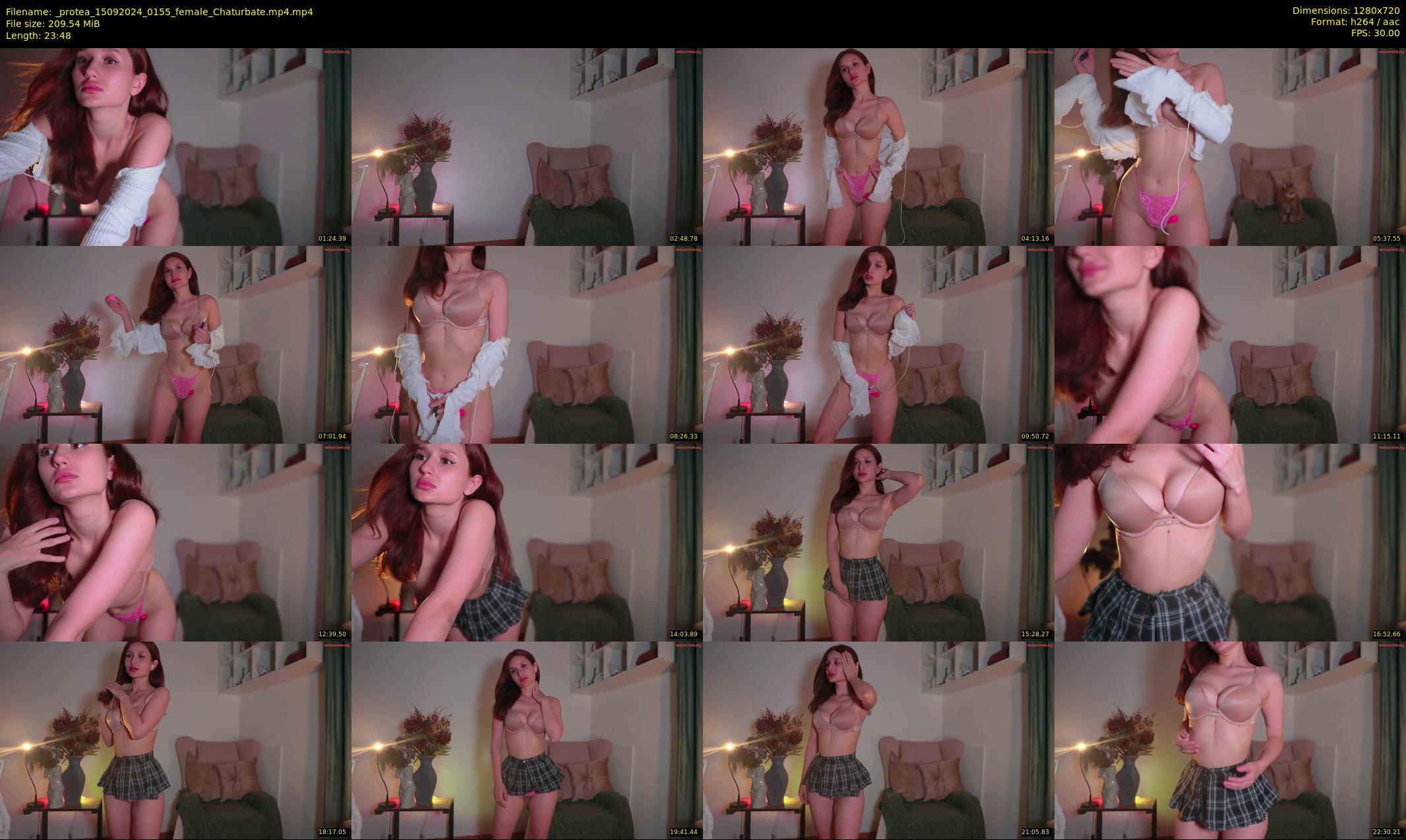 _protea — 24 minute Chaturbate female cam show recording, 720p, Sep 15, 2024