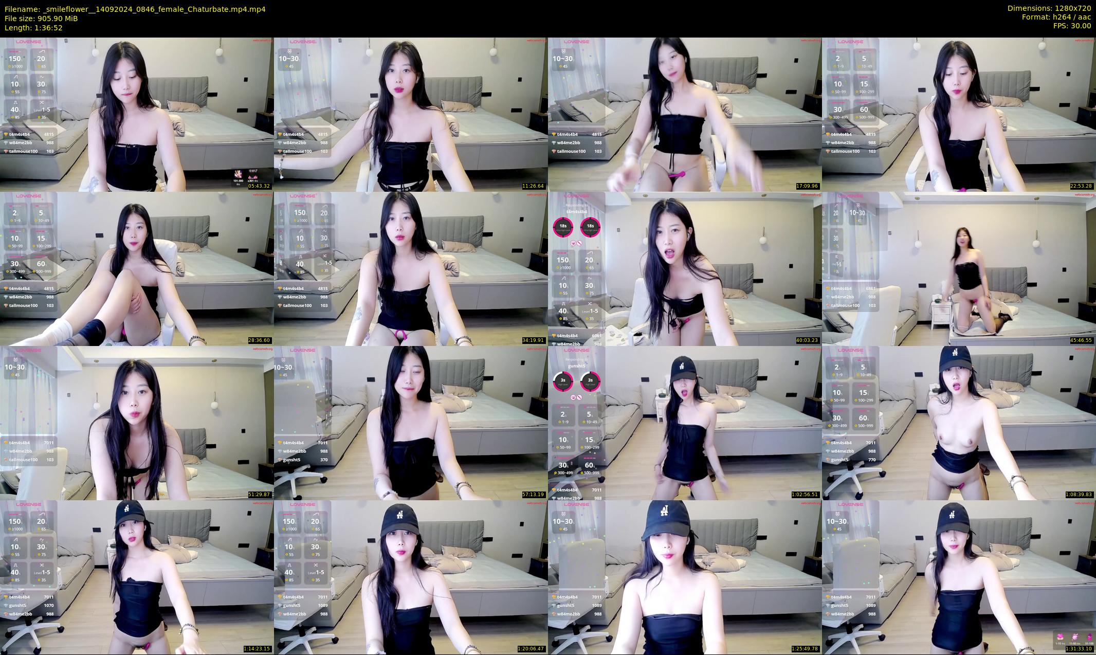 _smileflower_ — 97 minute Chaturbate female cam show recording, 720p, Sep 14, 2024