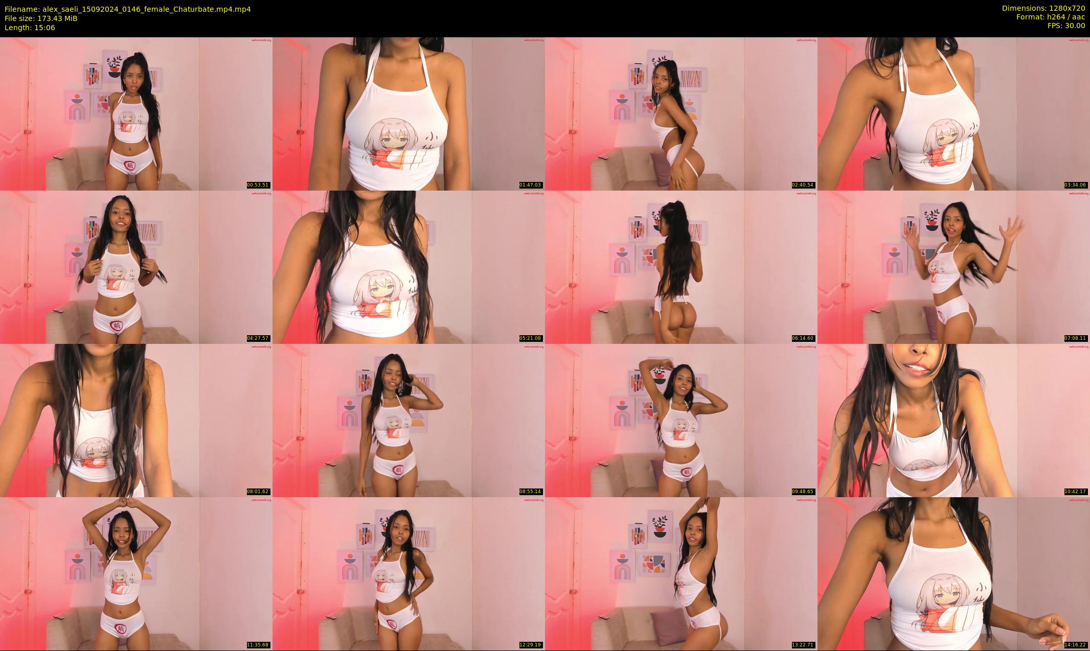 alex_saeli — 16 minute Chaturbate female cam show recording, 720p, Sep 15, 2024