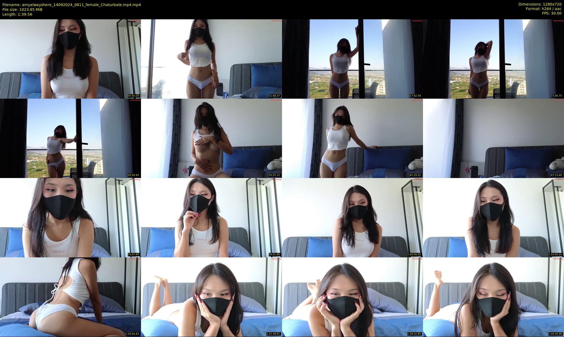 amyalwayshere — 100 minute Chaturbate female cam show recording, 720p, Sep 14, 2024