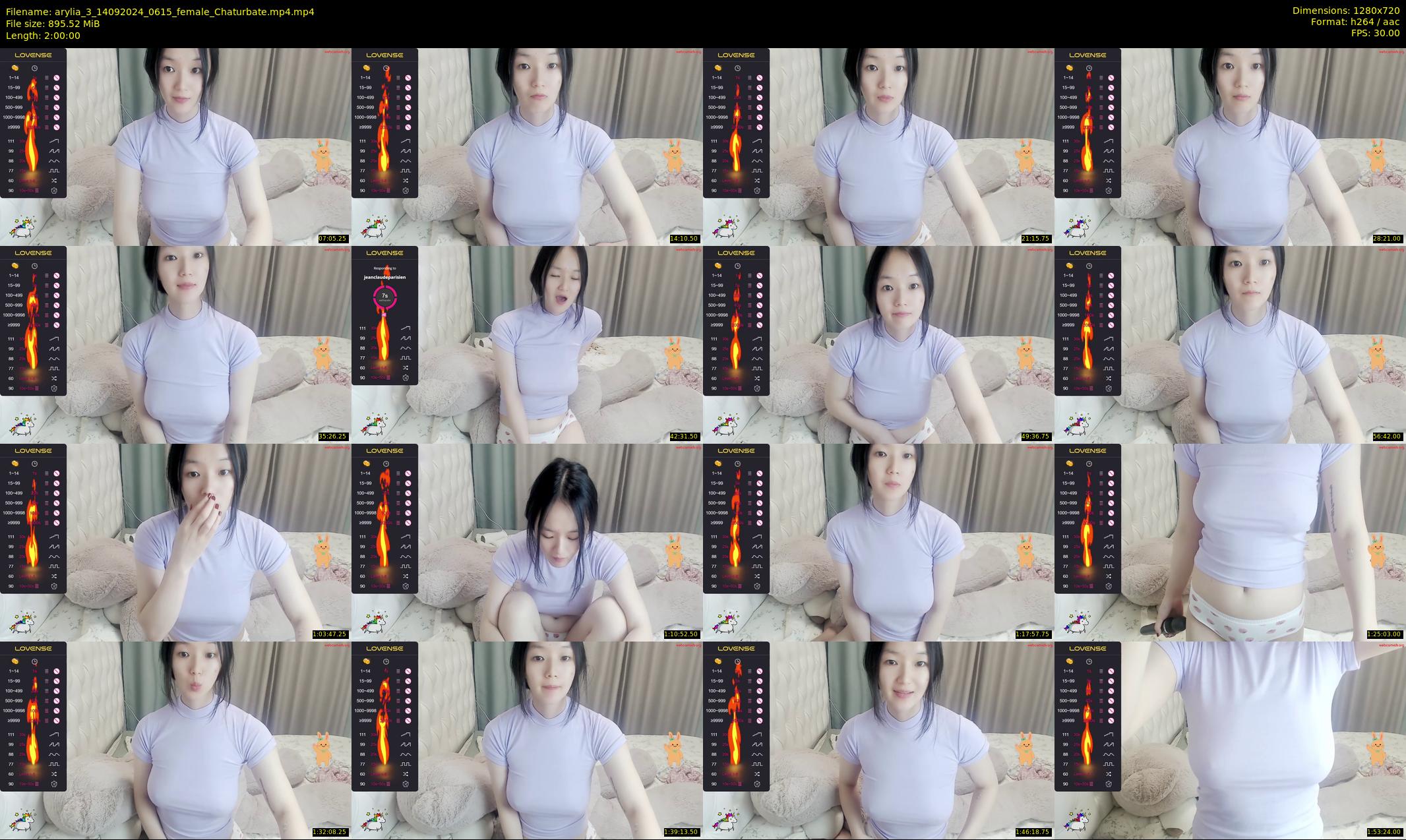 arylia_3 — 120 minute Chaturbate female cam show recording, 720p, Sep 14, 2024