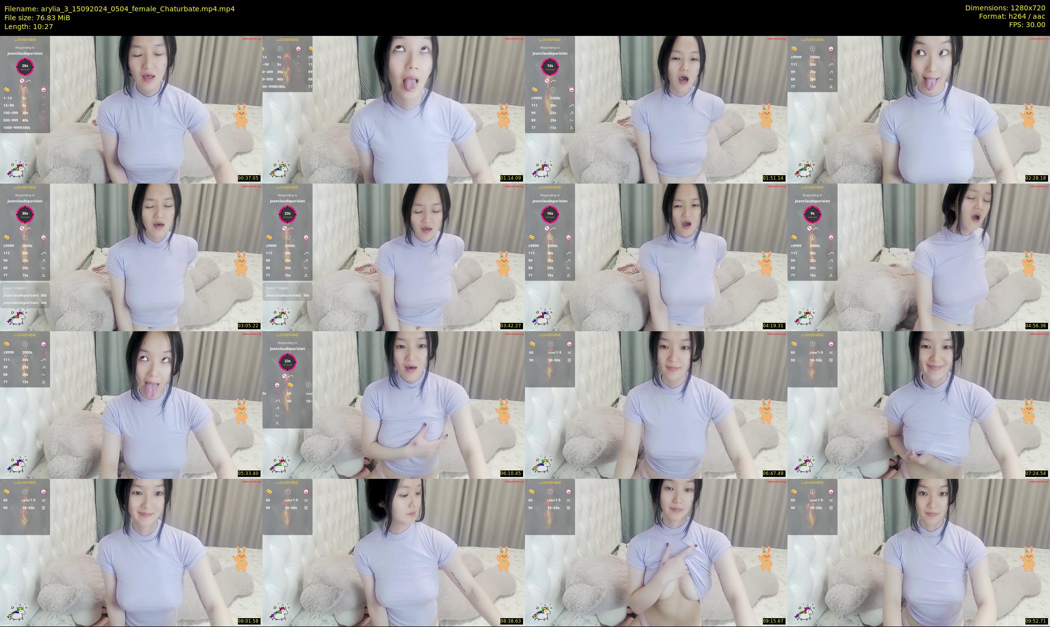 arylia_3 — 11 minute Chaturbate female cam show recording, 720p, Sep 15, 2024