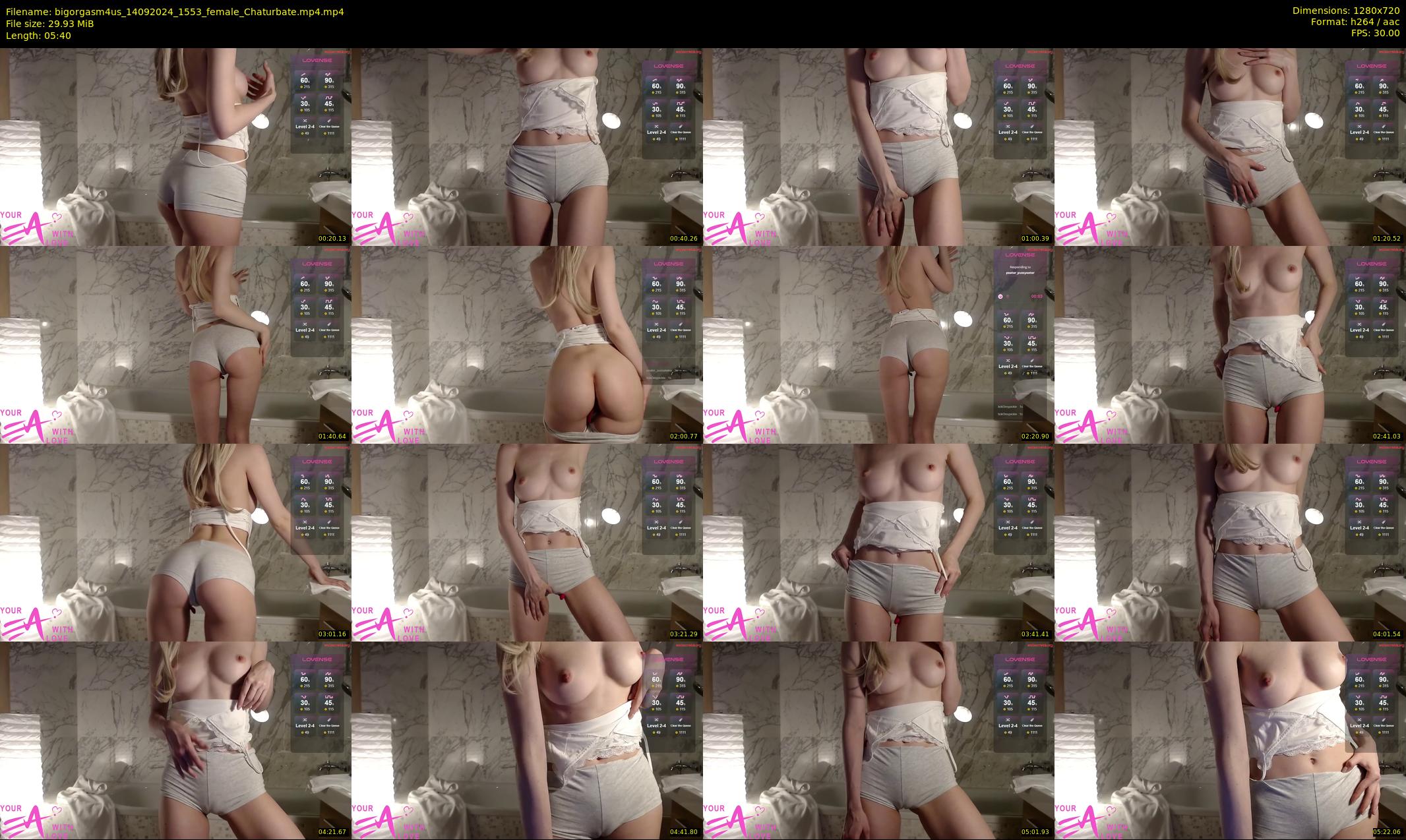 bigorgasm4us — 6 minute Chaturbate female cam show recording, 720p, Sep 14, 2024