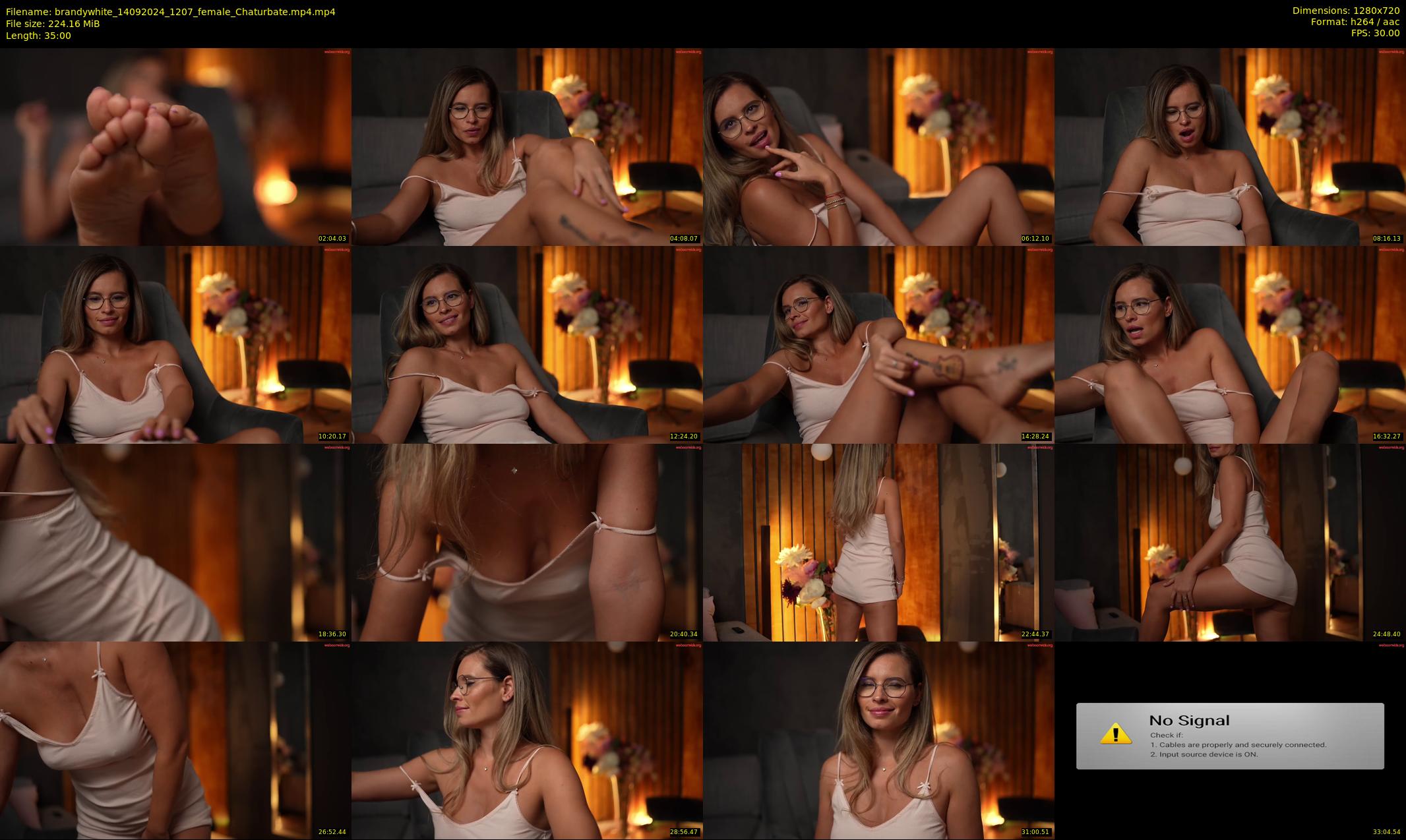 brandywhite — 35 minute Chaturbate female cam show recording, 720p, Sep 14, 2024