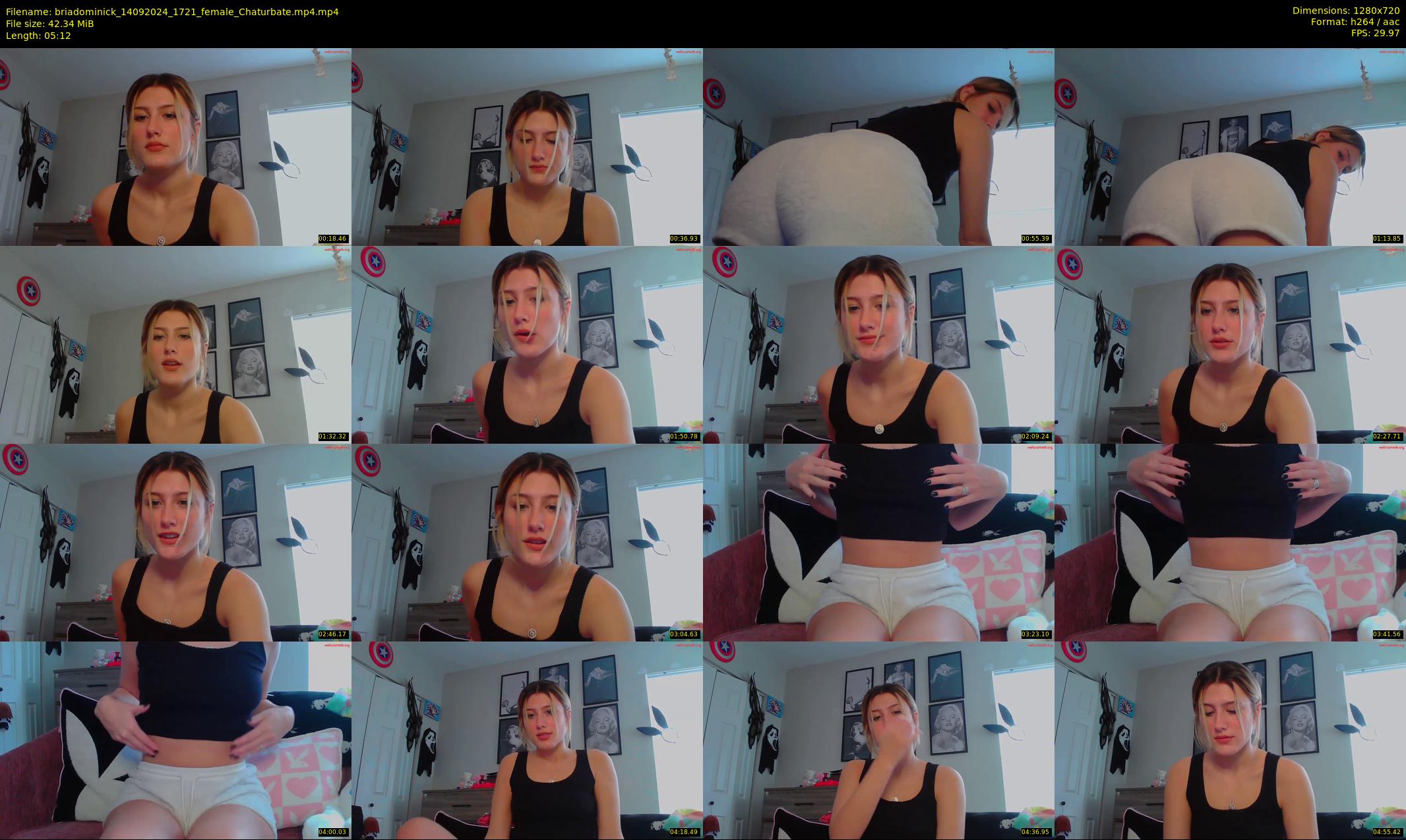 briadominick — 6 minute Chaturbate couple cam show recording, 720p, Sep 14, 2024