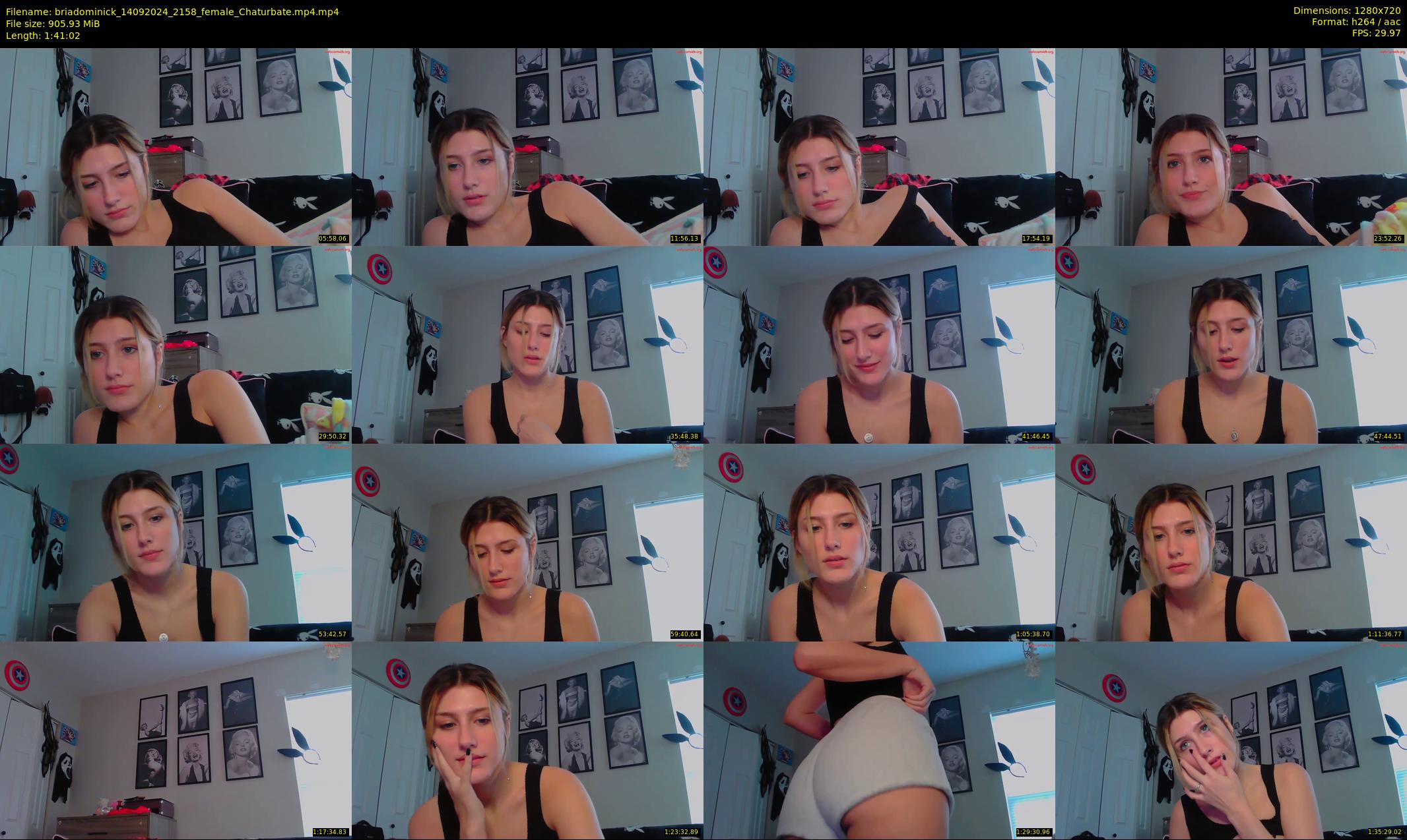 briadominick — 102 minute Chaturbate couple cam show recording, 720p, Sep 14, 2024