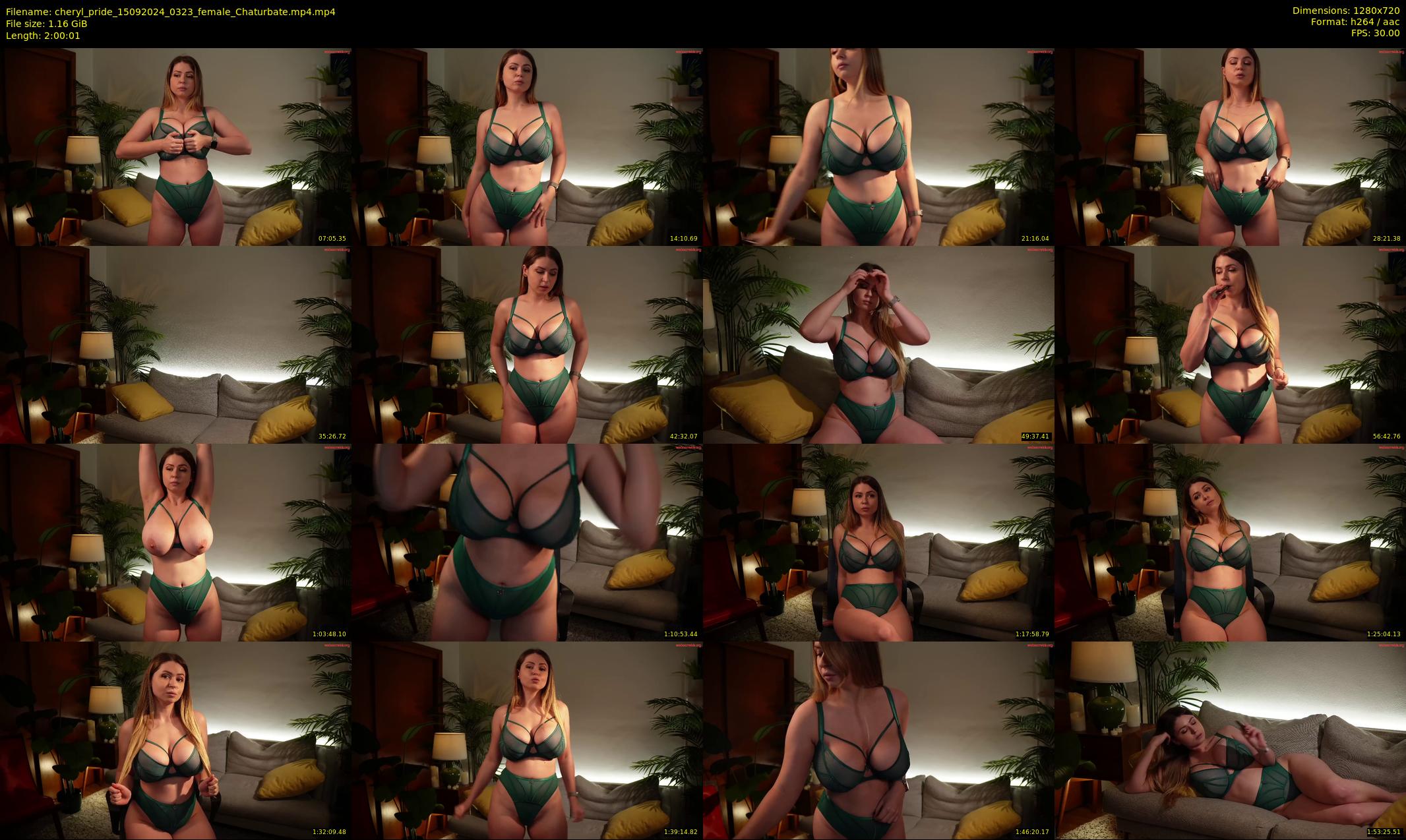 cheryl_pride — 121 minute Chaturbate female cam show recording, 720p, Sep 15, 2024
