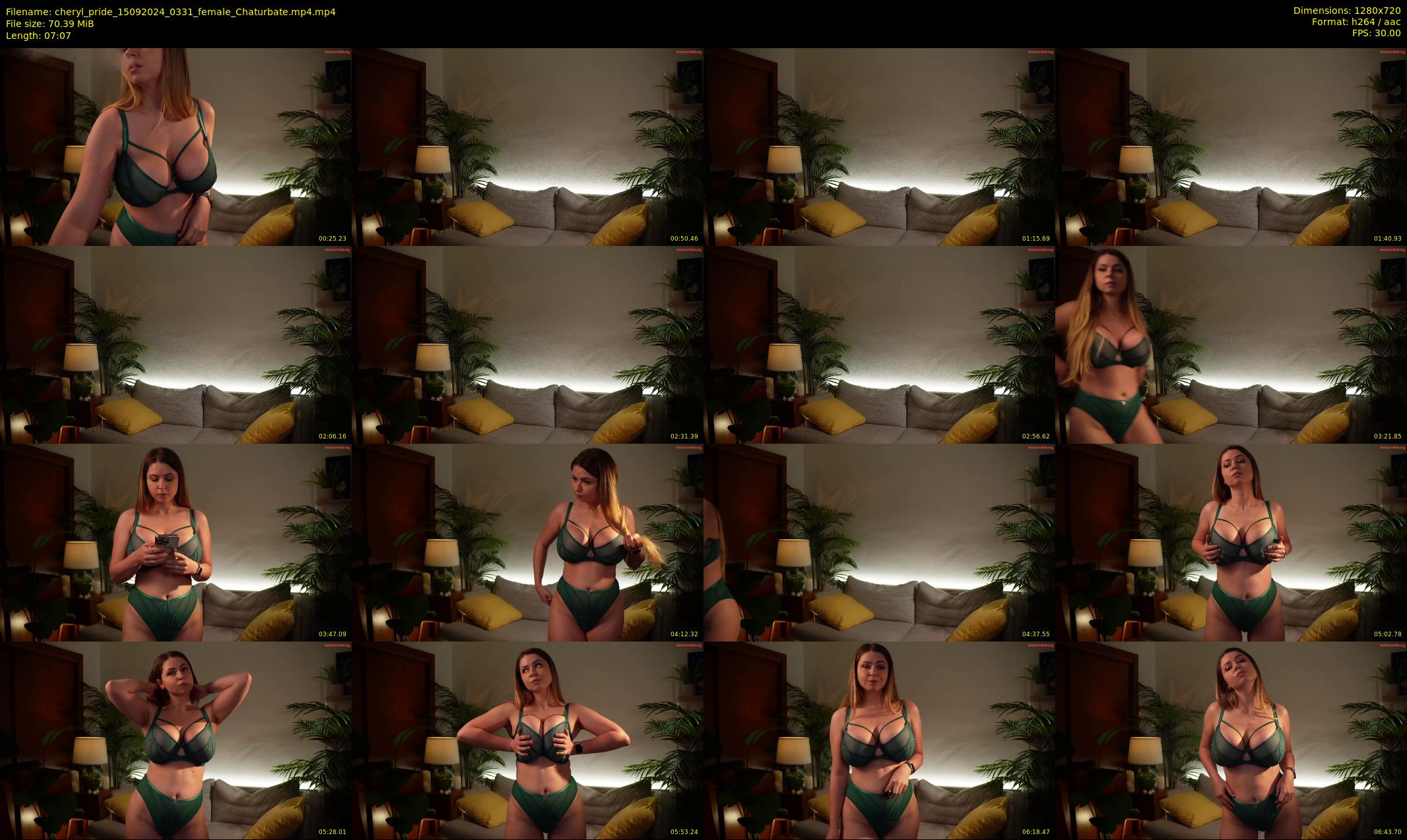 cheryl_pride — 8 minute Chaturbate female cam show recording, 720p, Sep 15, 2024