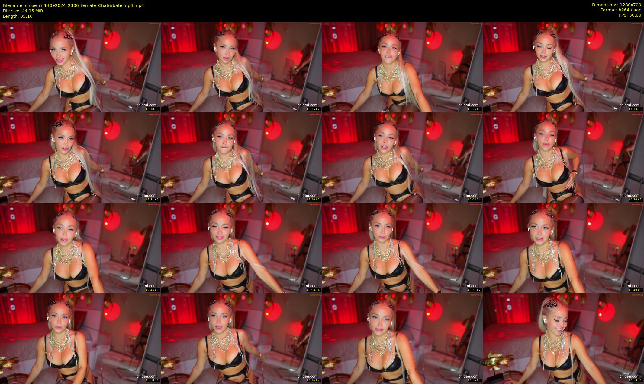 chloe_ri — 6 minute Chaturbate female cam show recording, 720p, Sep 14, 2024