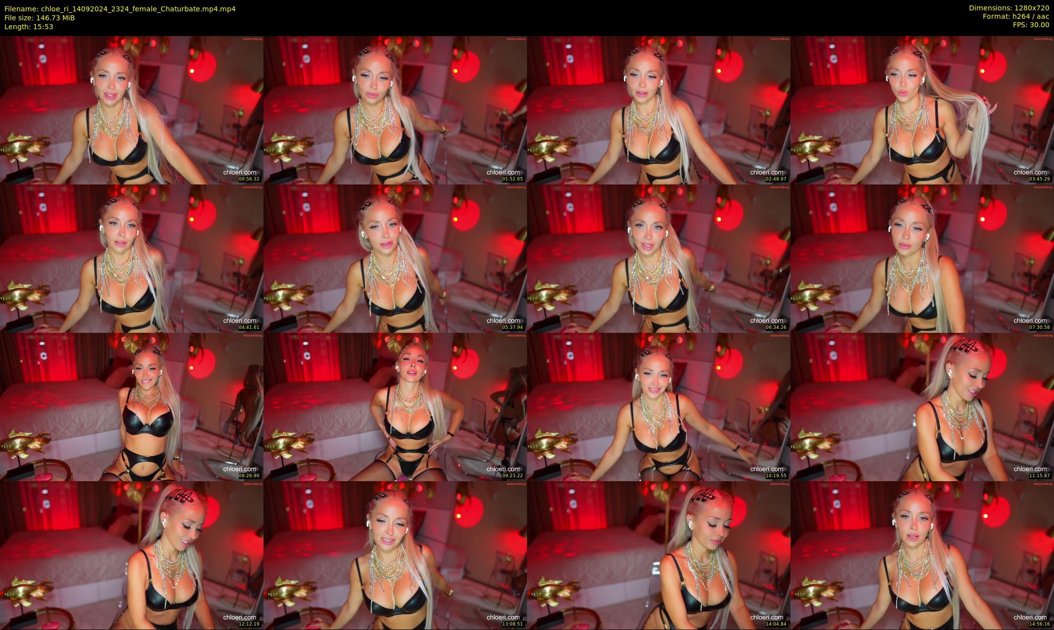chloe_ri — 16 minute Chaturbate female cam show recording, 720p, Sep 14, 2024