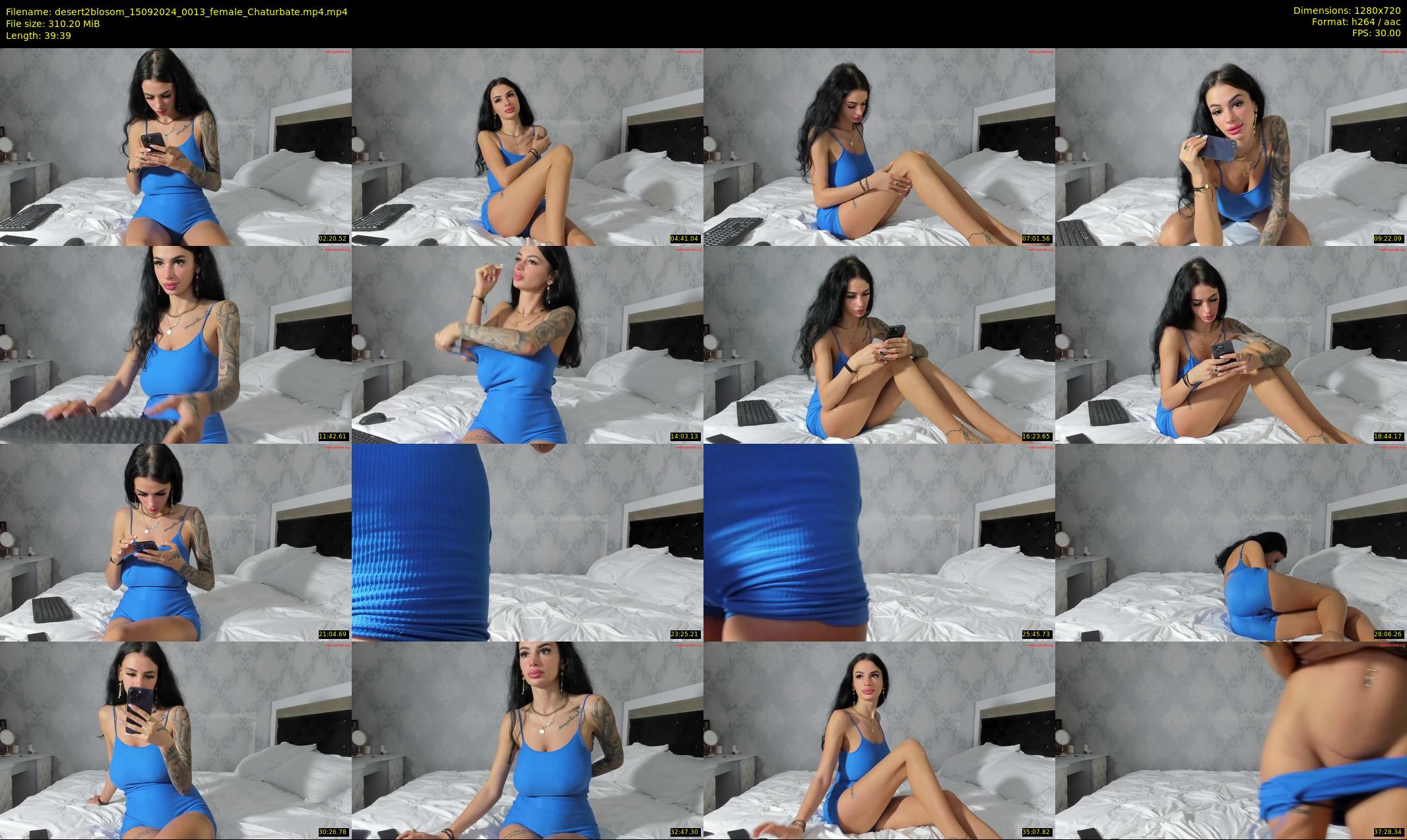 desert2blosom — 40 minute Chaturbate female cam show recording, 720p, Sep 15, 2024