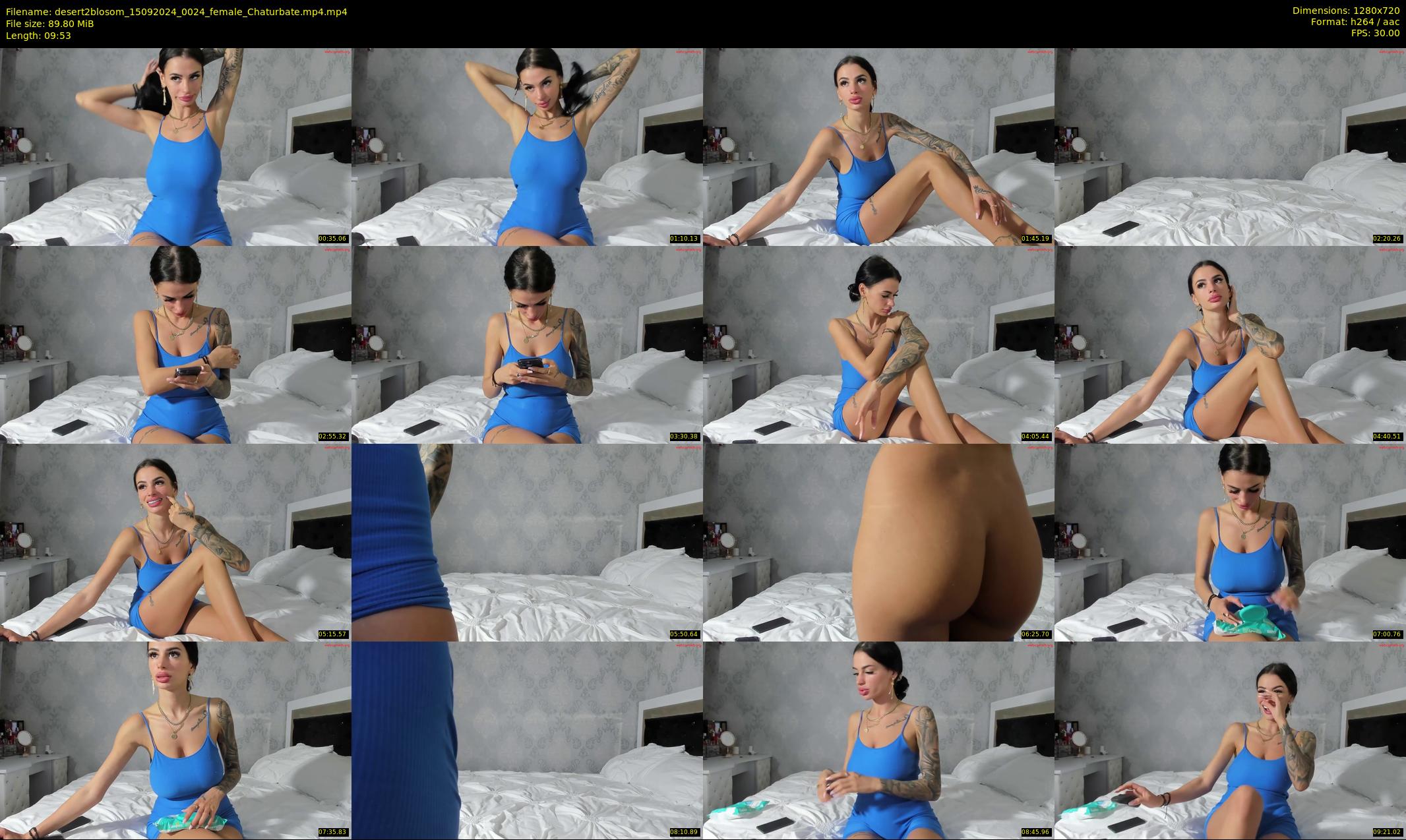 desert2blosom — 10 minute Chaturbate female cam show recording, 720p, Sep 15, 2024