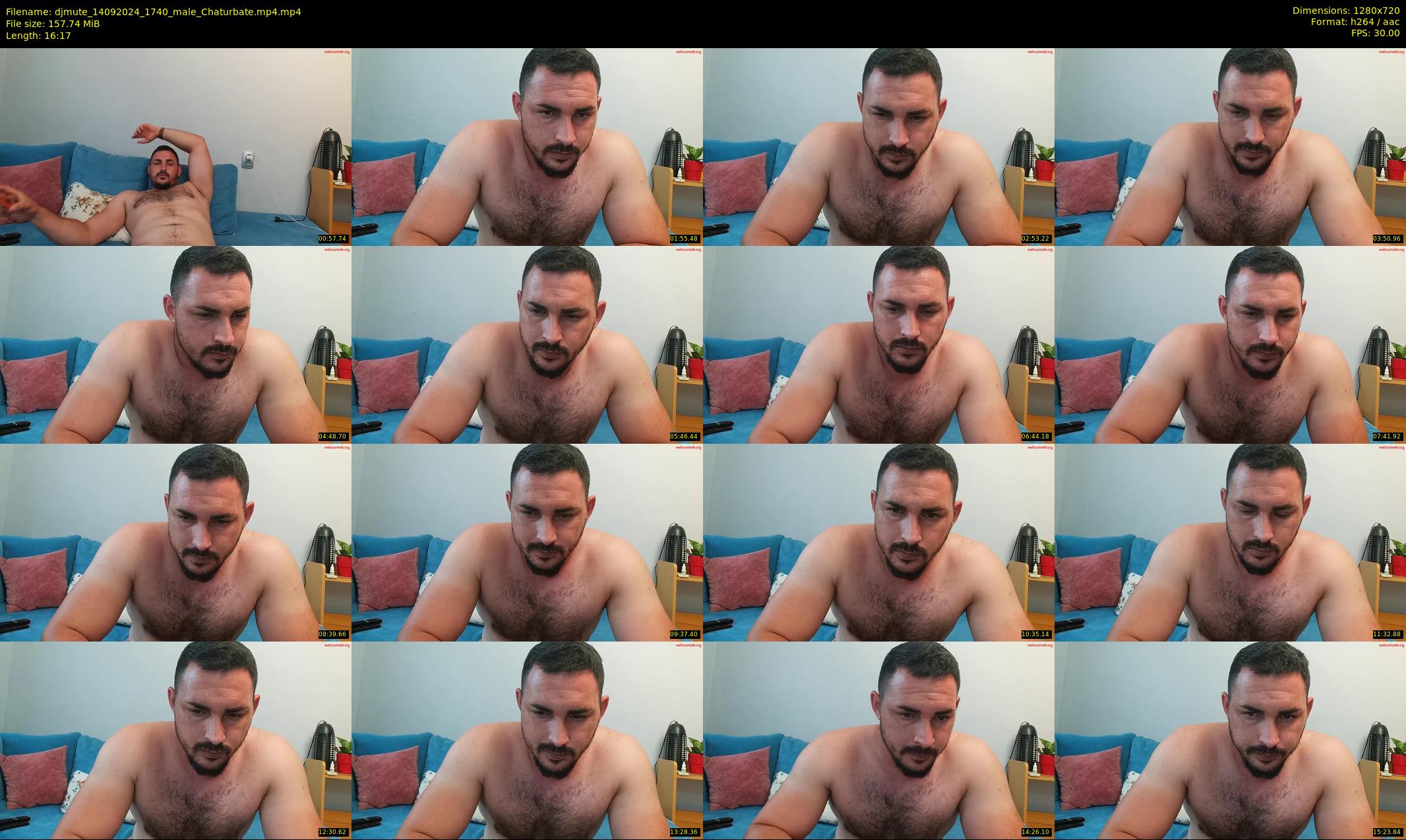 djmute — 17 minute Chaturbate male cam show recording, 720p, Sep 14, 2024