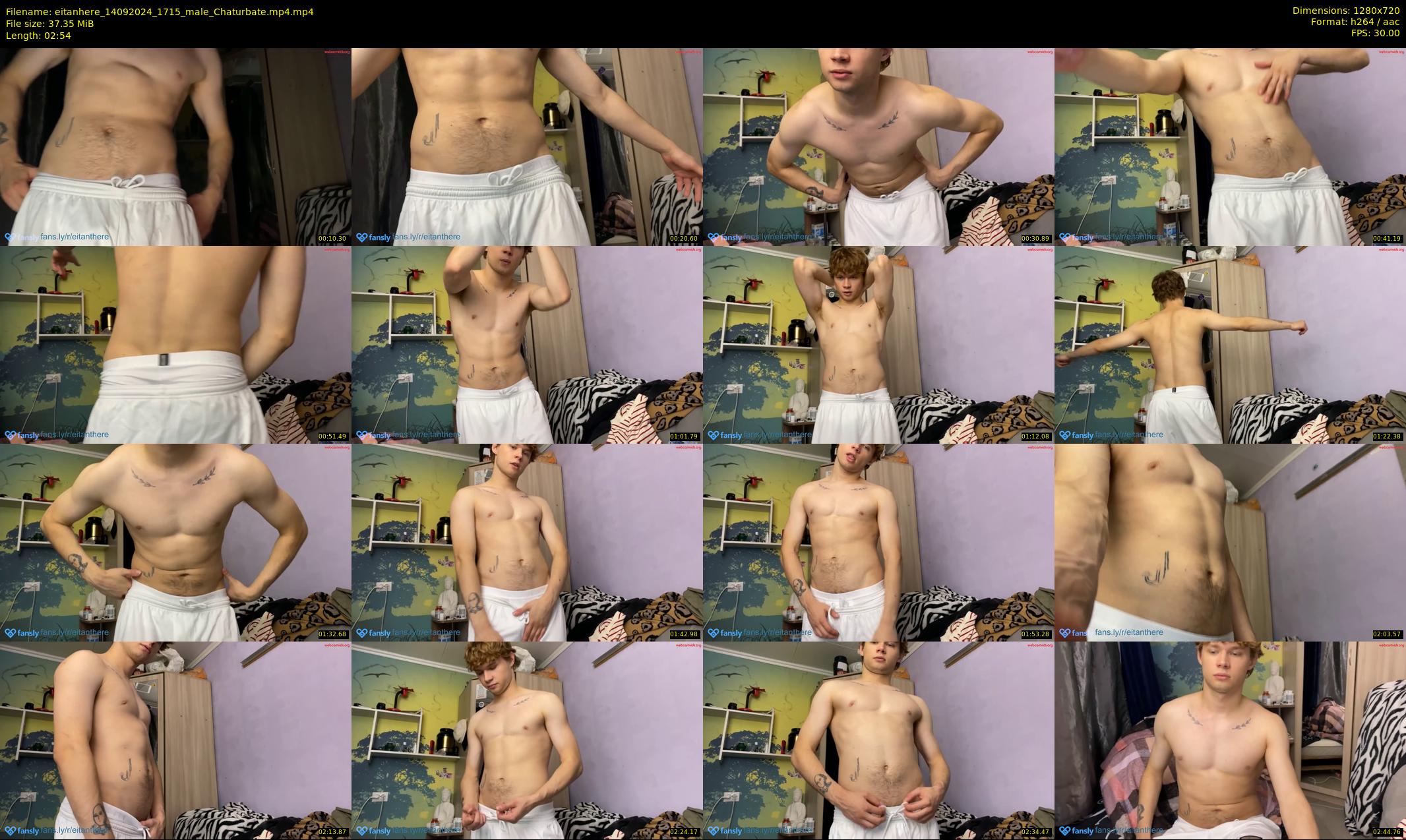 eitanhere — 3 minute Chaturbate male cam show recording, 720p, Sep 14, 2024