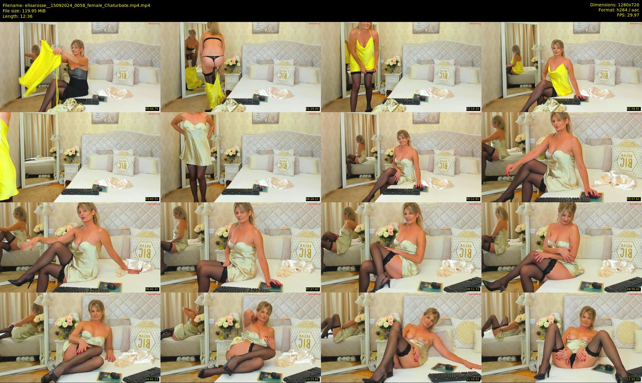 elisarosse_ — 13 minute Chaturbate female cam show recording, 720p, Sep 15, 2024