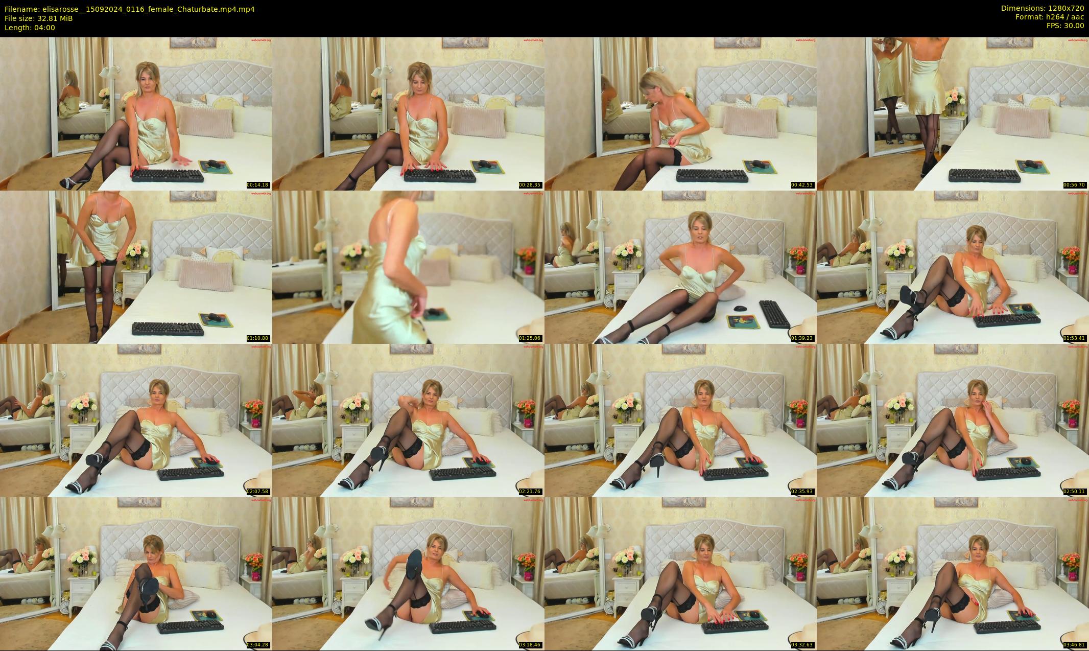 elisarosse_ — 4 minute Chaturbate female cam show recording, 720p, Sep 15, 2024