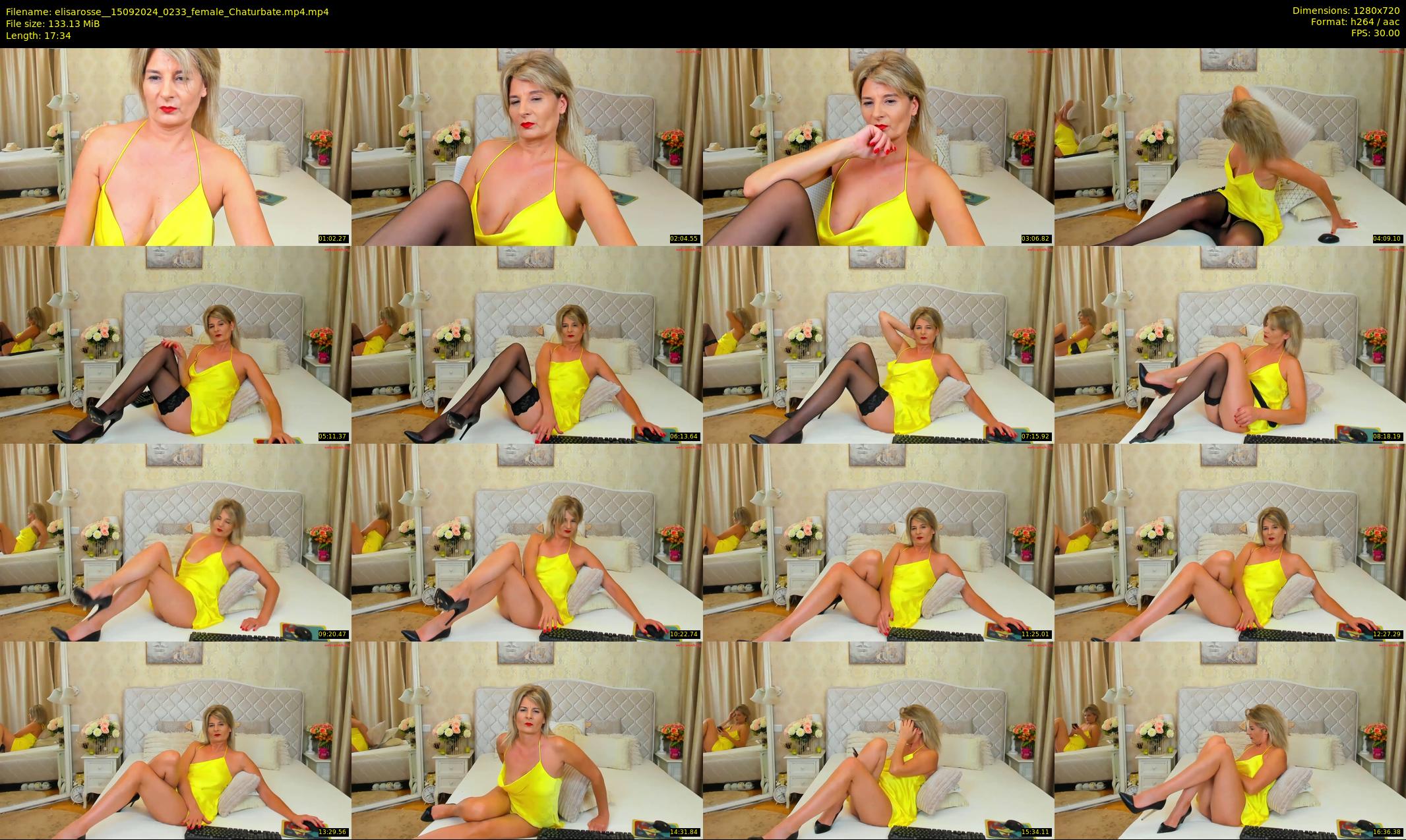 elisarosse_ — 18 minute Chaturbate female cam show recording, 720p, Sep 15, 2024