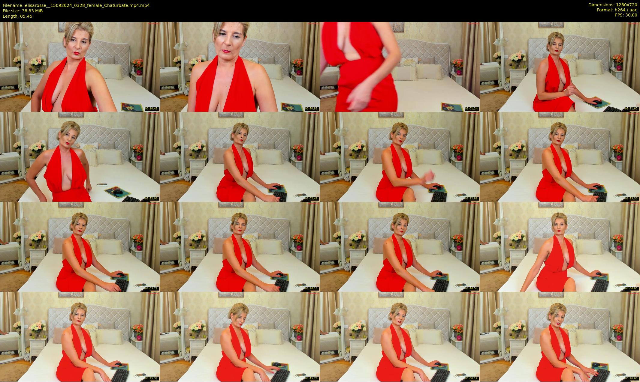 elisarosse_ — 6 minute Chaturbate female cam show recording, 720p, Sep 15, 2024