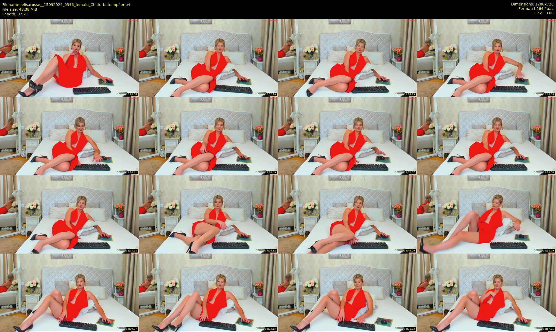 elisarosse_ — 8 minute Chaturbate female cam show recording, 720p, Sep 15, 2024