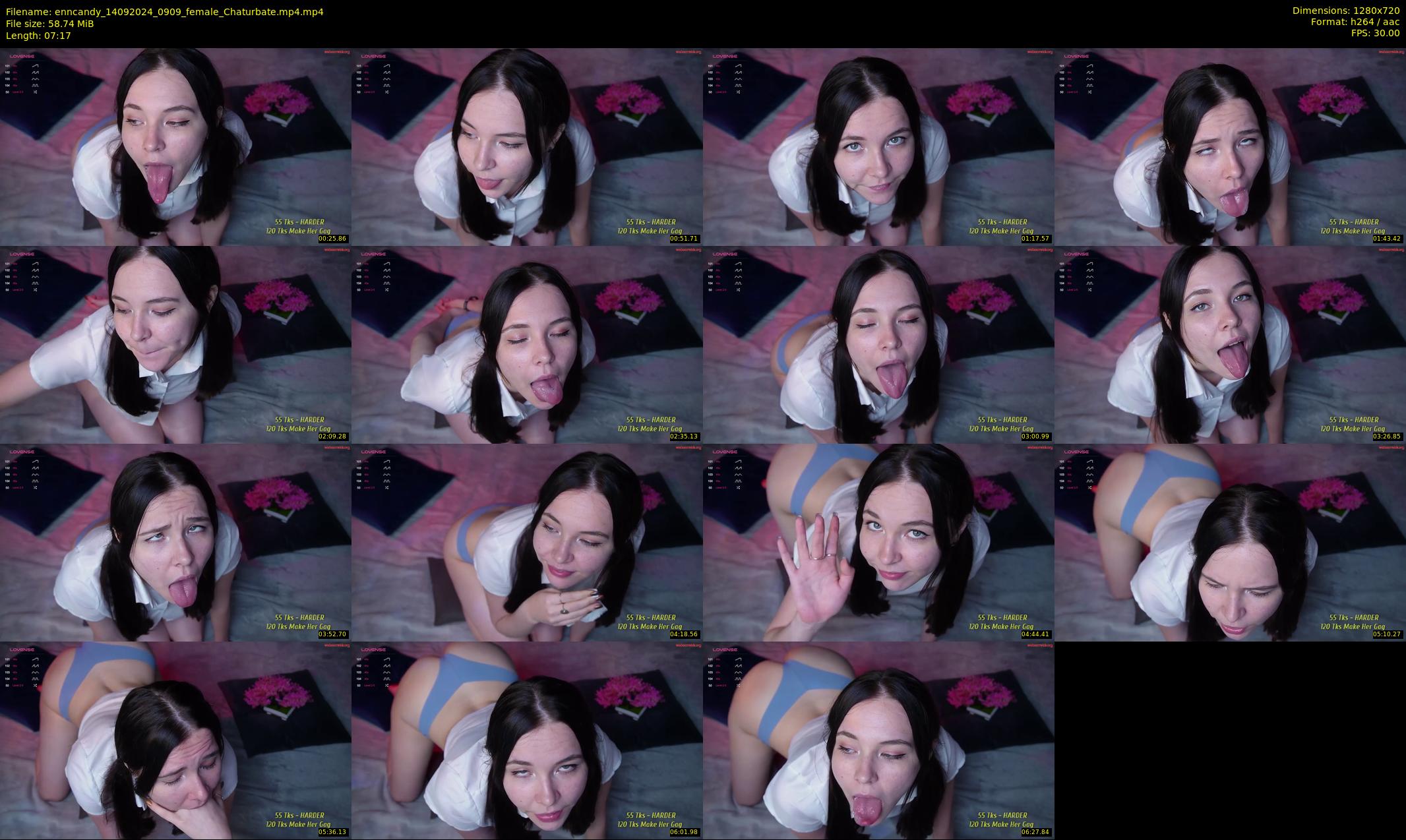 enncandy — 8 minute Chaturbate female cam show recording, 720p, Sep 14, 2024
