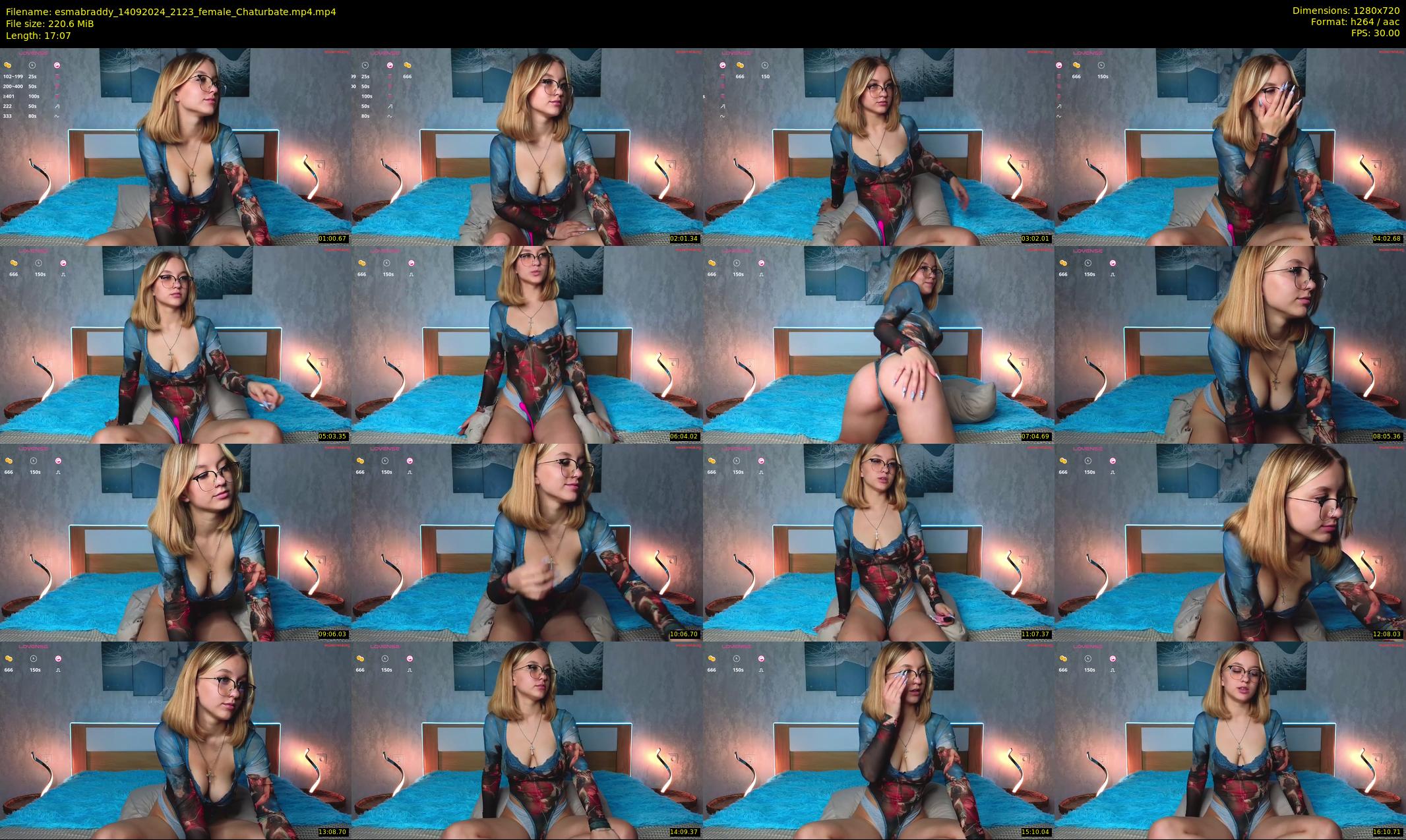 esmabraddy — 18 minute Chaturbate female cam show recording, 720p, Sep 14, 2024