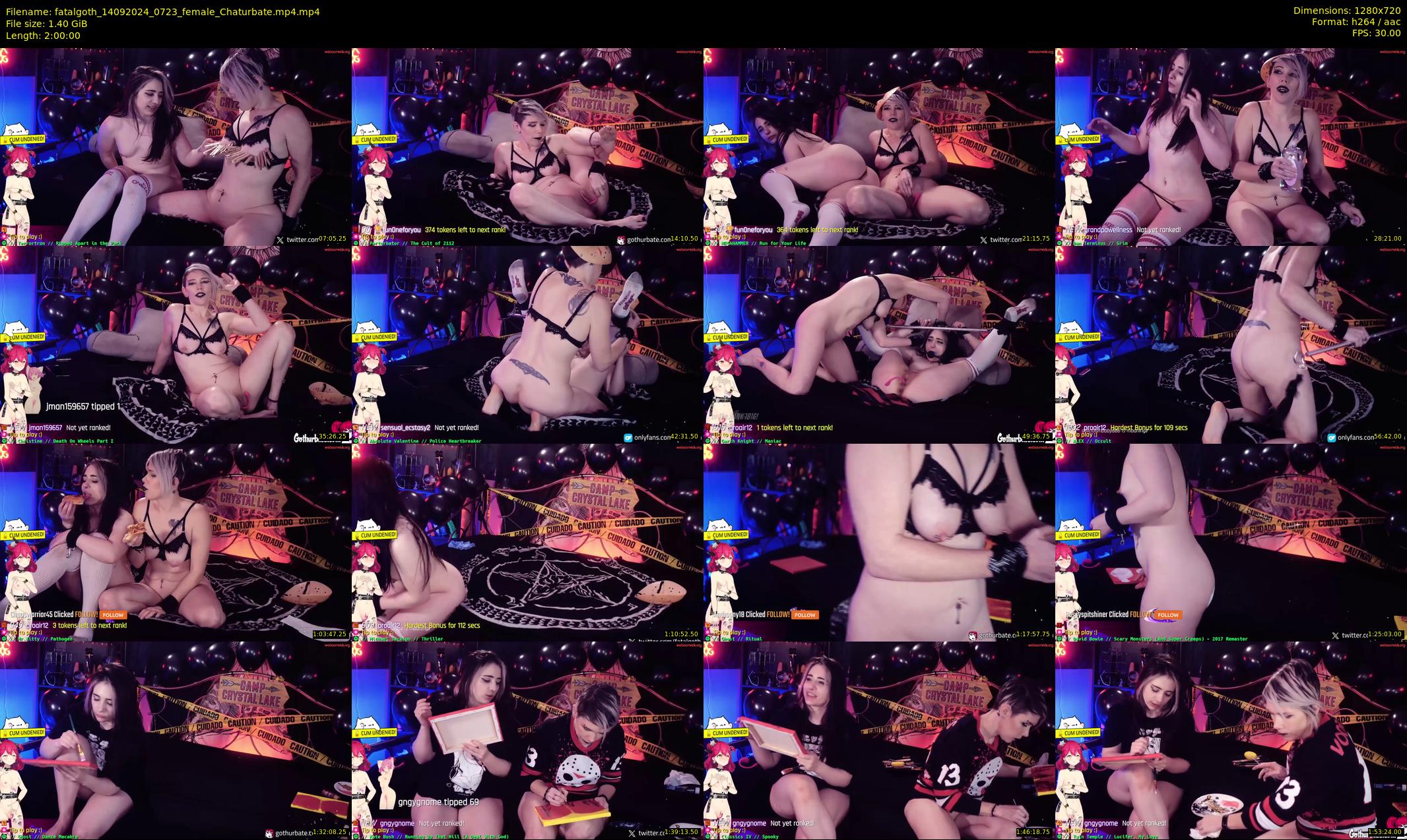 fatalgoth — 120 minute Chaturbate couple cam show recording, 720p, Sep 14, 2024
