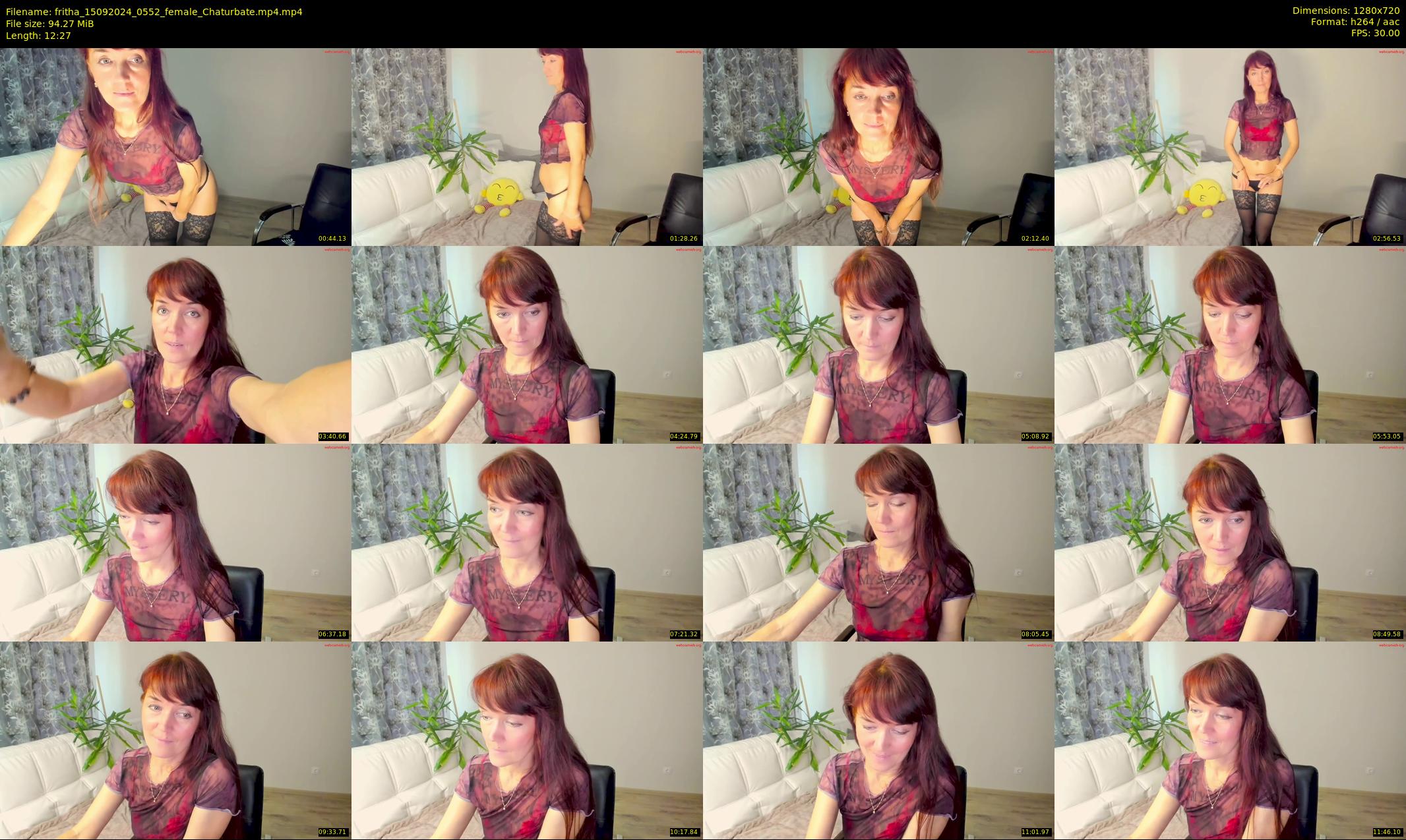 fritha — 13 minute Chaturbate female cam show recording, 720p, Sep 15, 2024