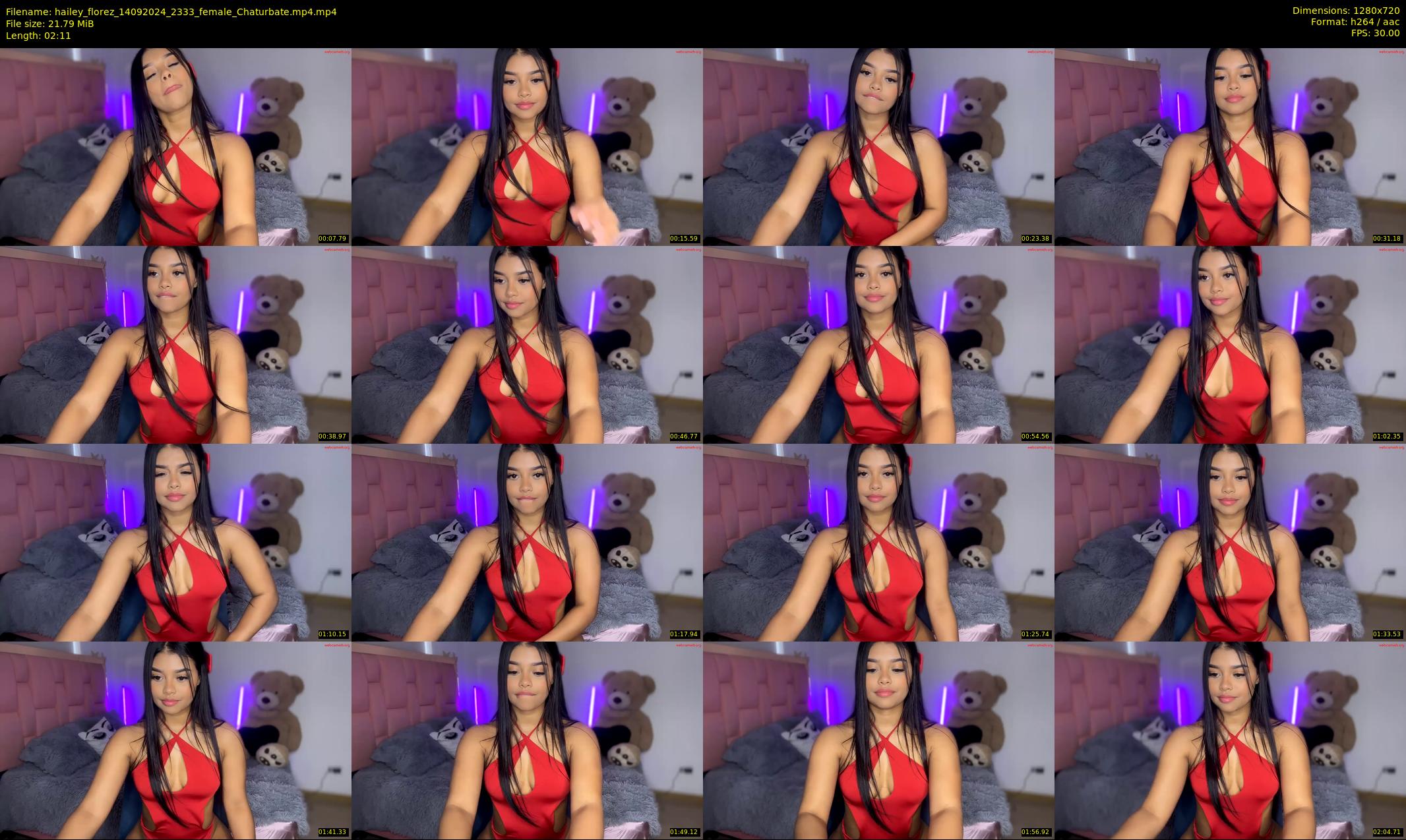 hailey_florez — 3 minute Chaturbate female cam show recording, 720p, Sep 14, 2024