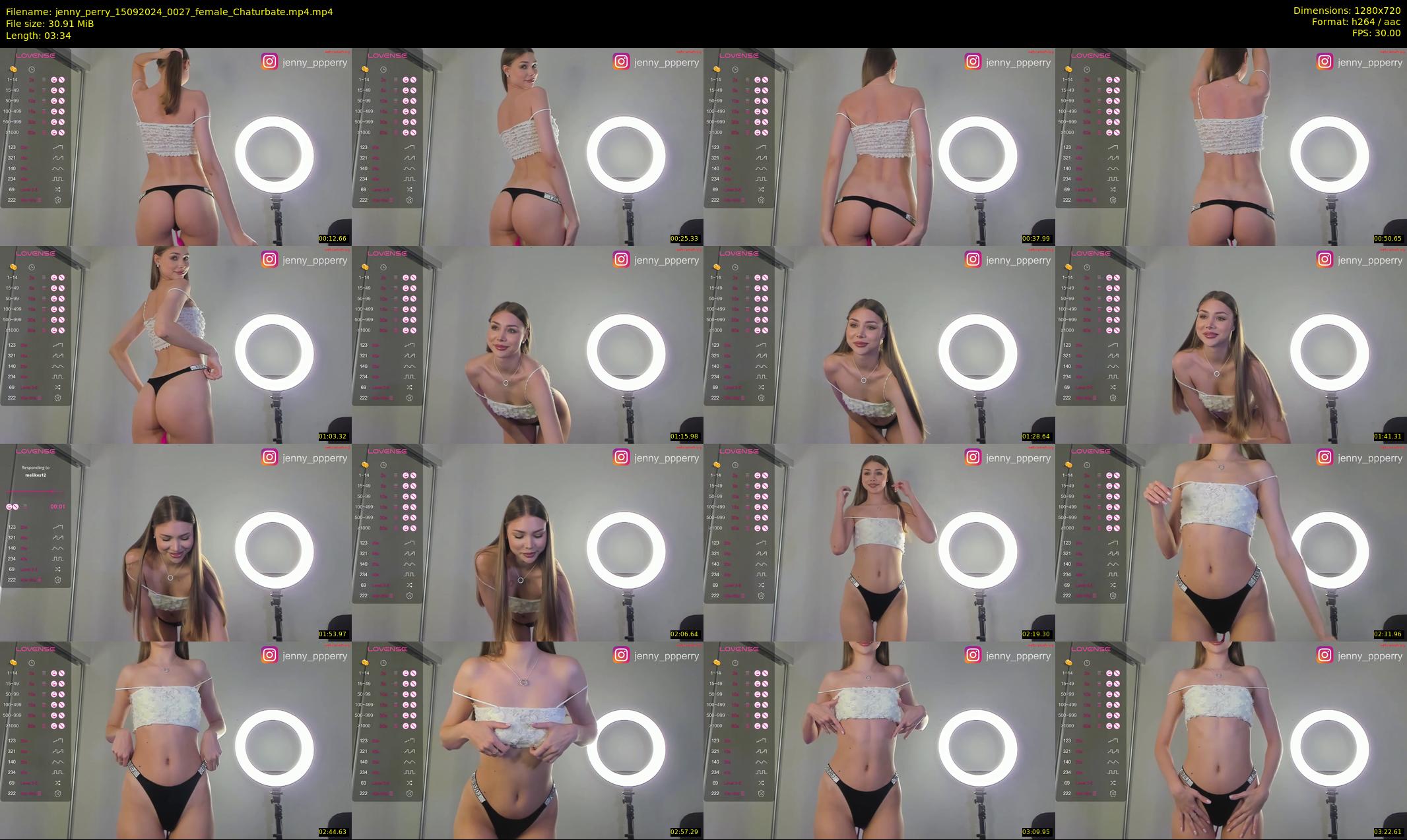 jenny_perry — 4 minute Chaturbate female cam show recording, 720p, Sep 15, 2024