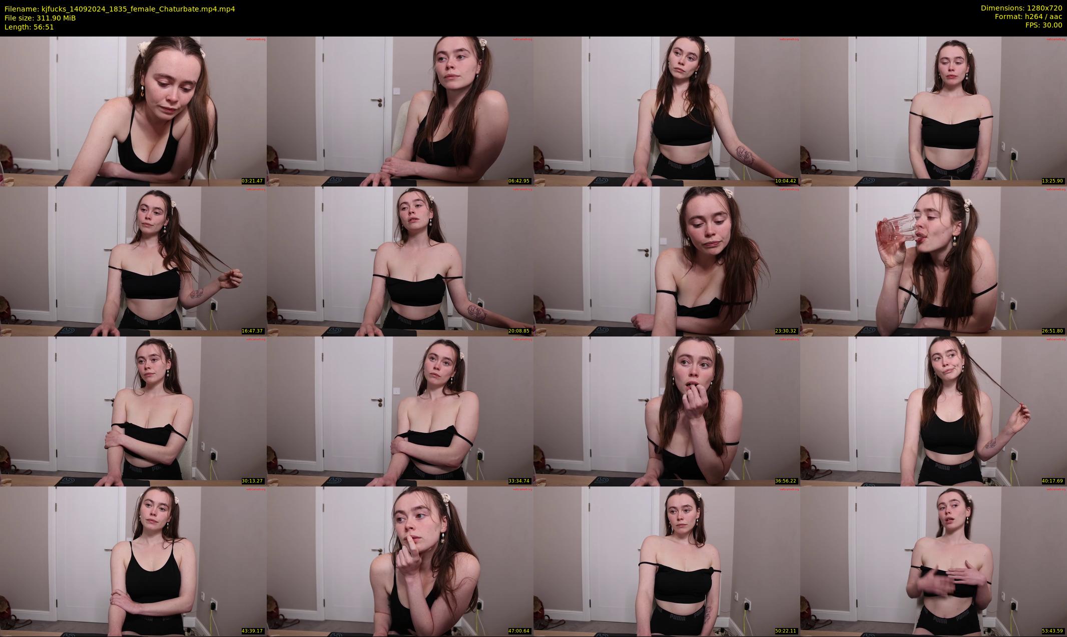 kjfucks — 57 minute Chaturbate couple cam show recording, 720p, Sep 14, 2024