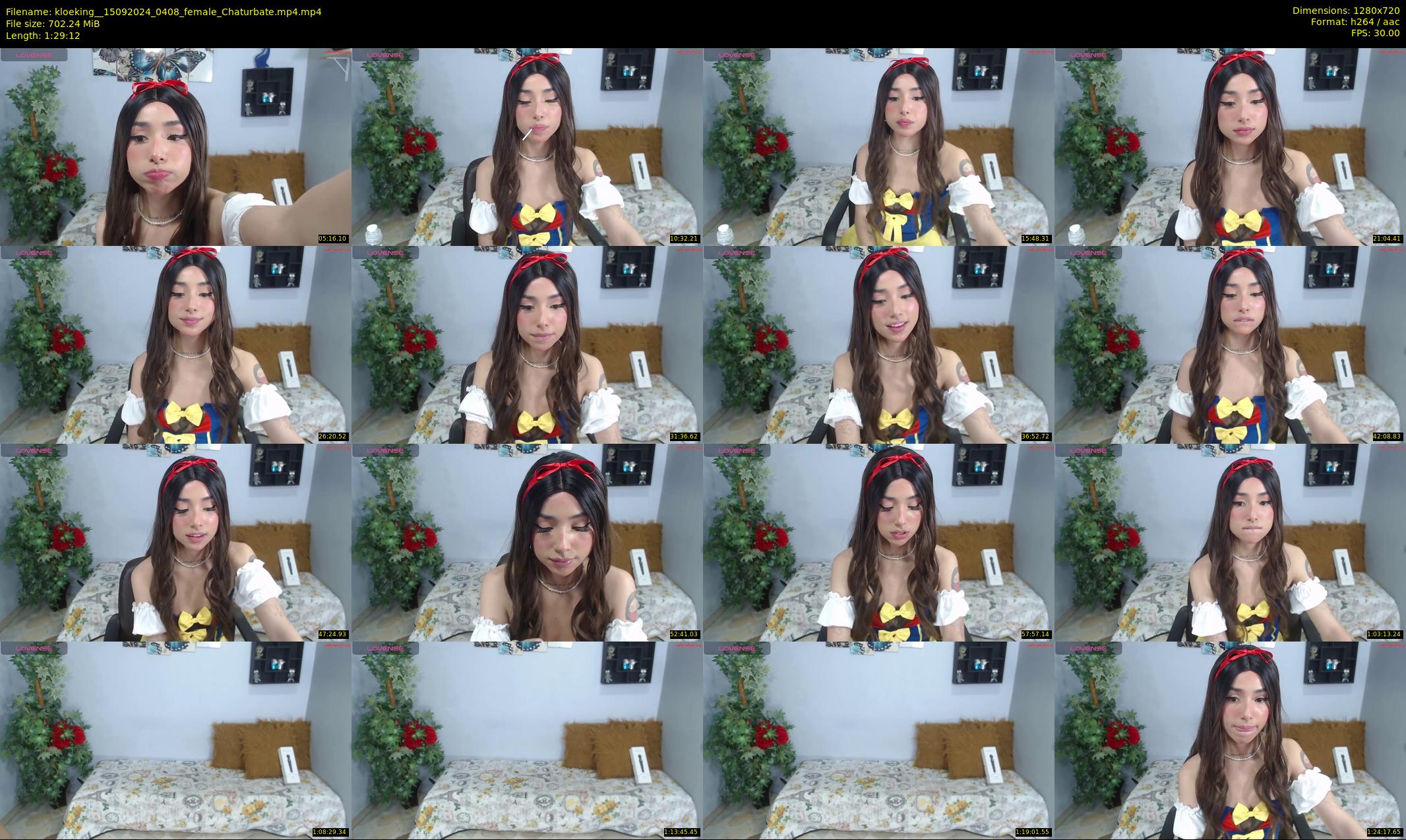 kloeking_ — 90 minute Chaturbate female cam show recording, 720p, Sep 15, 2024