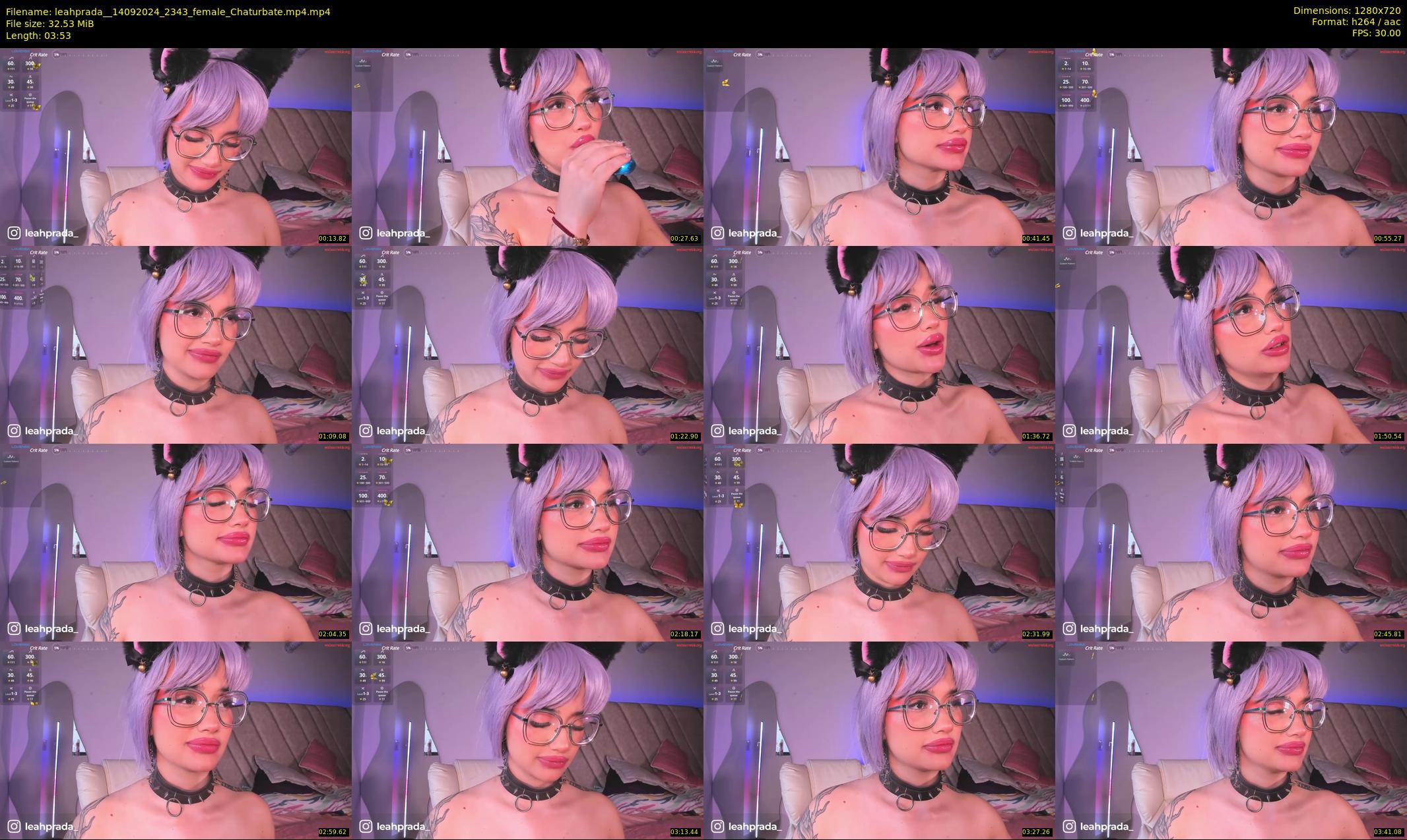 leahprada_ — 4 minute Chaturbate female cam show recording, 720p, Sep 14, 2024