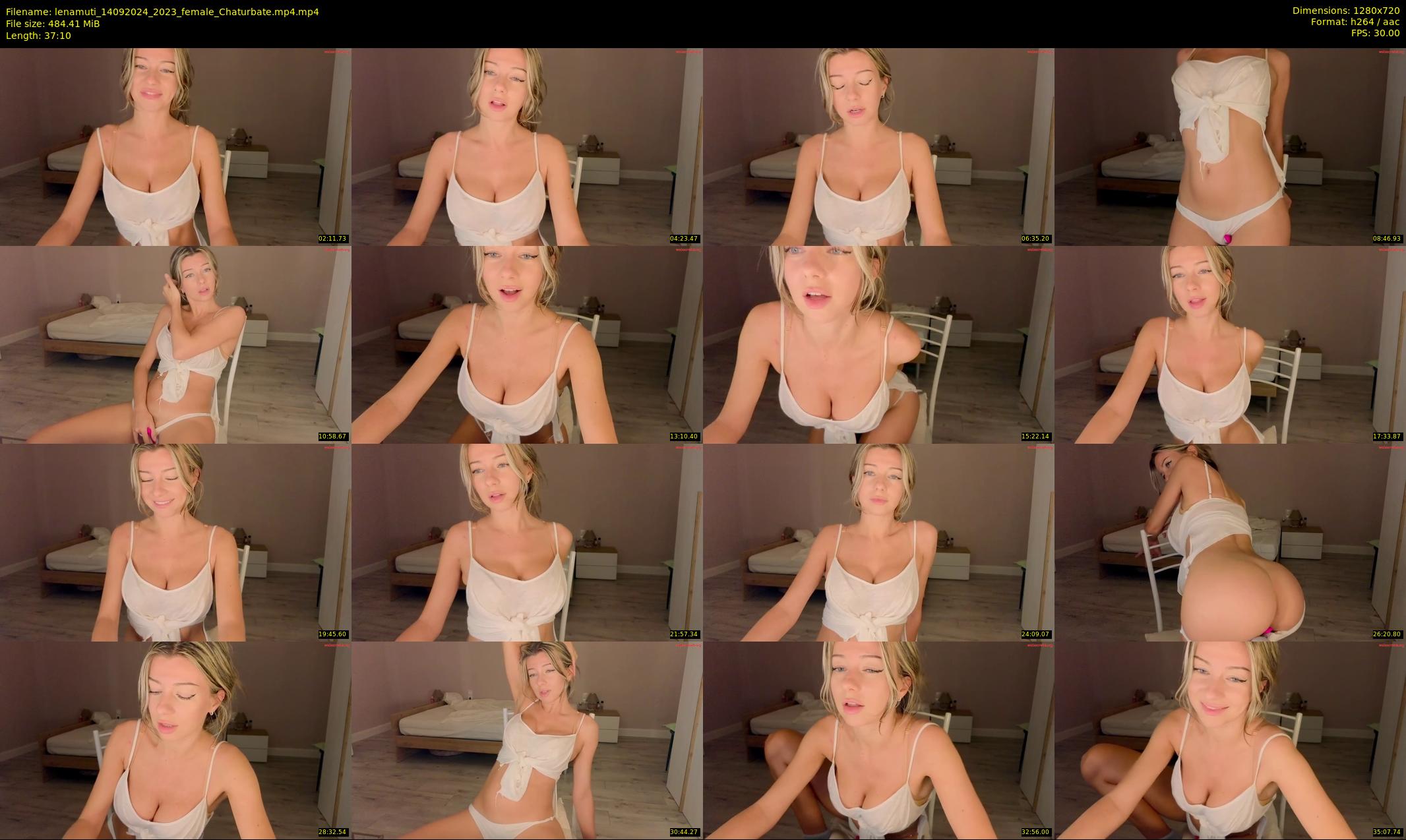 lenamuti — 38 minute Chaturbate female cam show recording, 720p, Sep 14, 2024