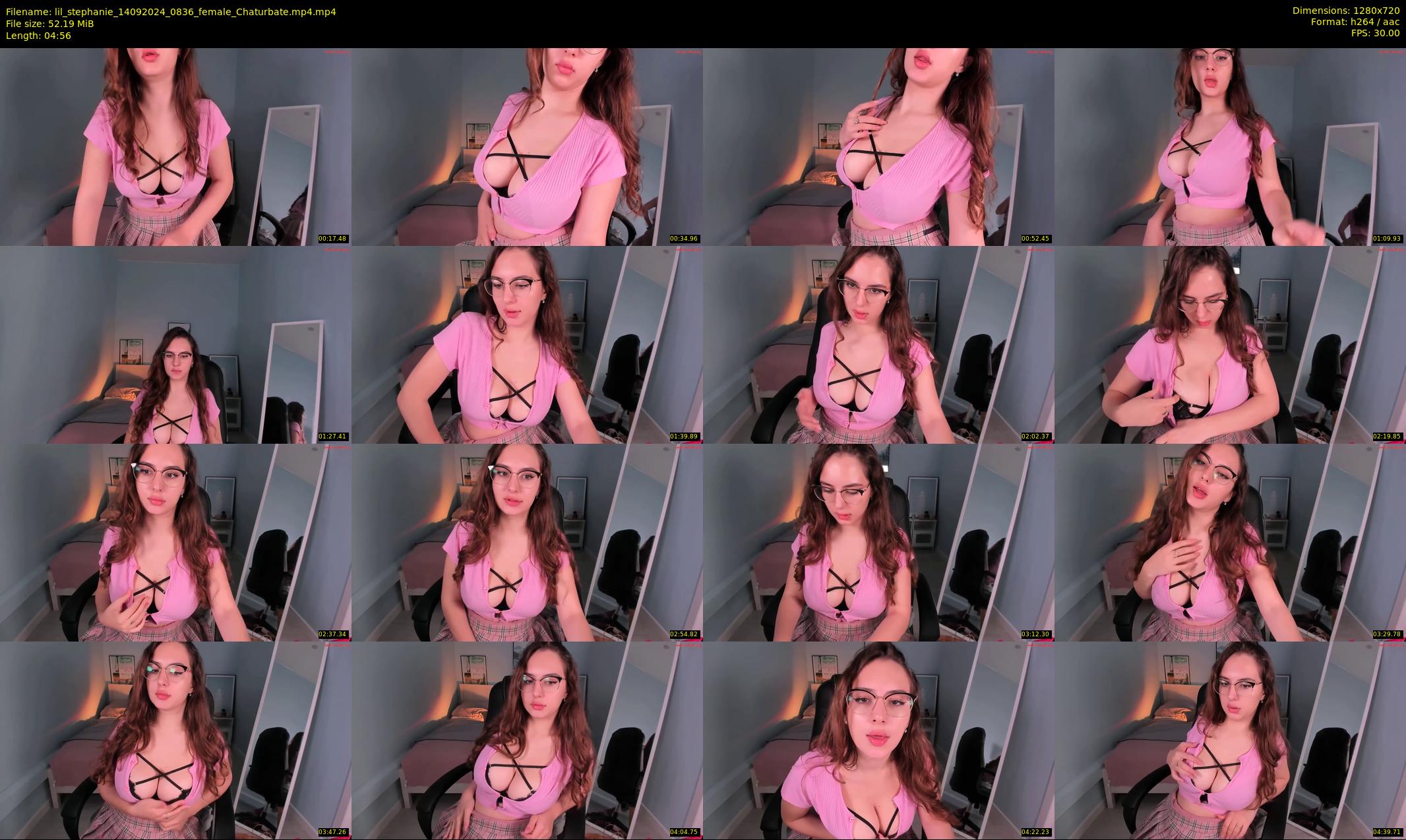 lil_stephanie — 5 minute Chaturbate female cam show recording, 720p, Sep 14, 2024