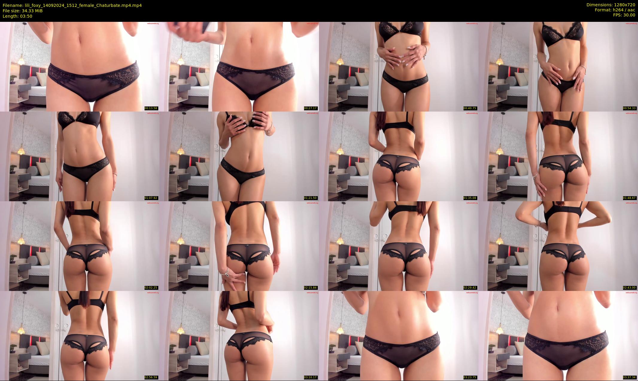 lili_foxy — 4 minute Chaturbate female cam show recording, 720p, Sep 14, 2024