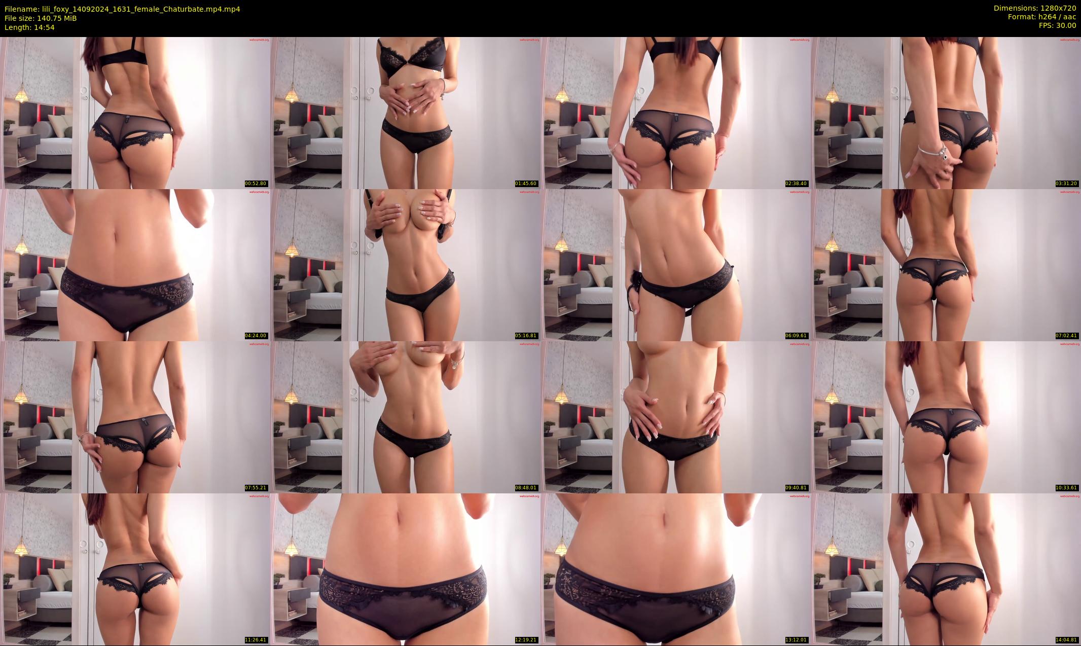 lili_foxy — 15 minute Chaturbate female cam show recording, 720p, Sep 14, 2024