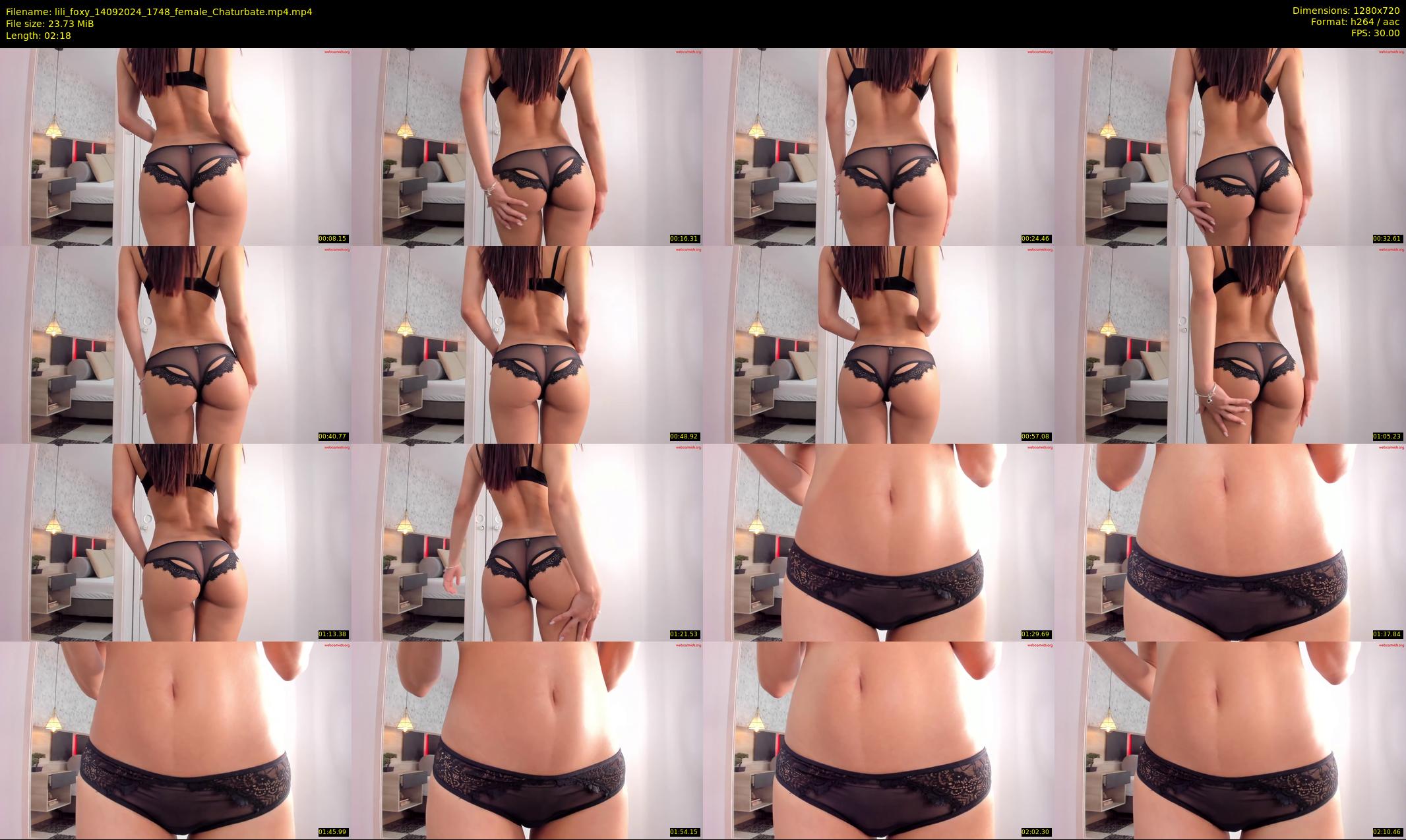lili_foxy — 3 minute Chaturbate female cam show recording, 720p, Sep 14, 2024