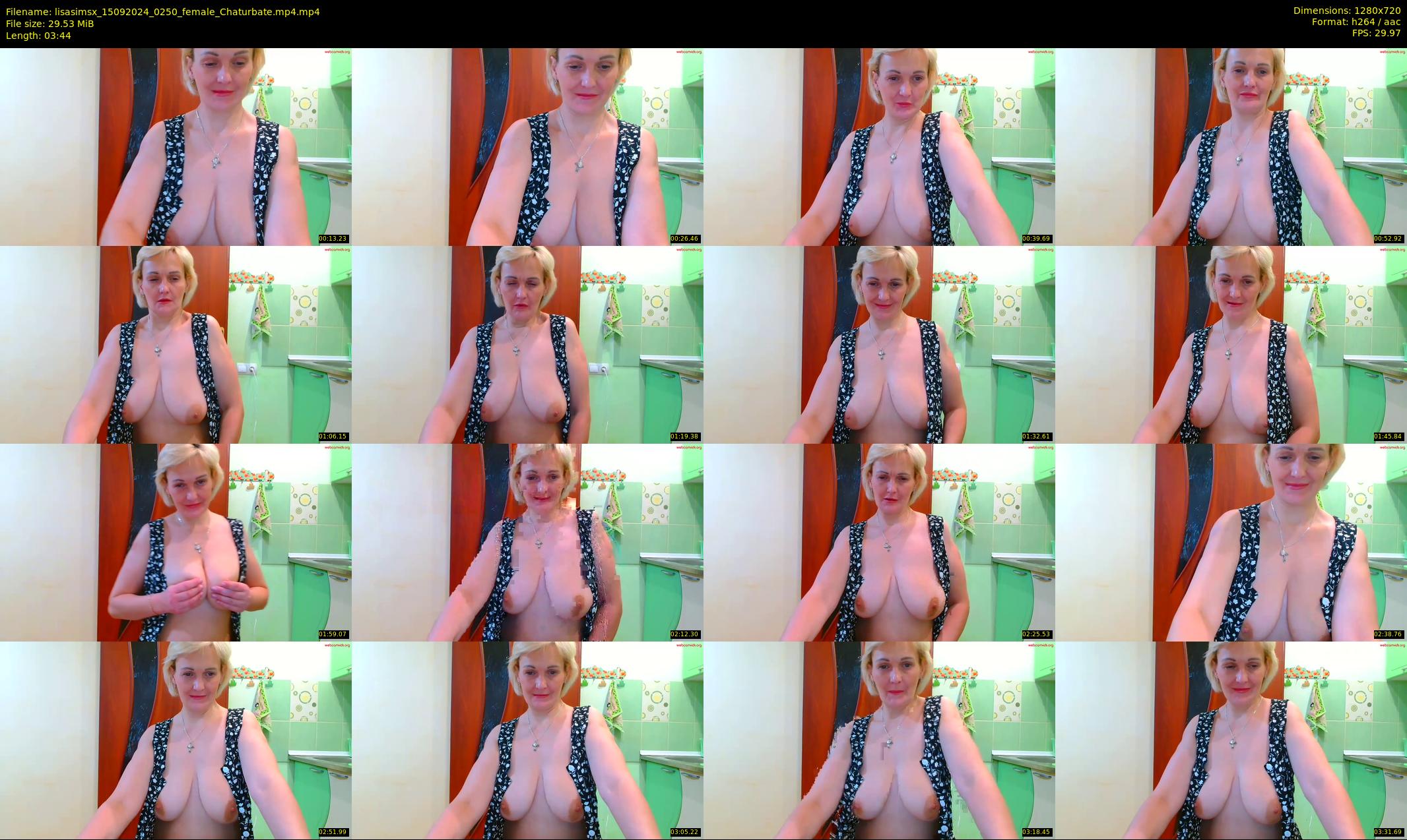 lisasimsx — 4 minute Chaturbate female cam show recording, 720p, Sep 15, 2024
