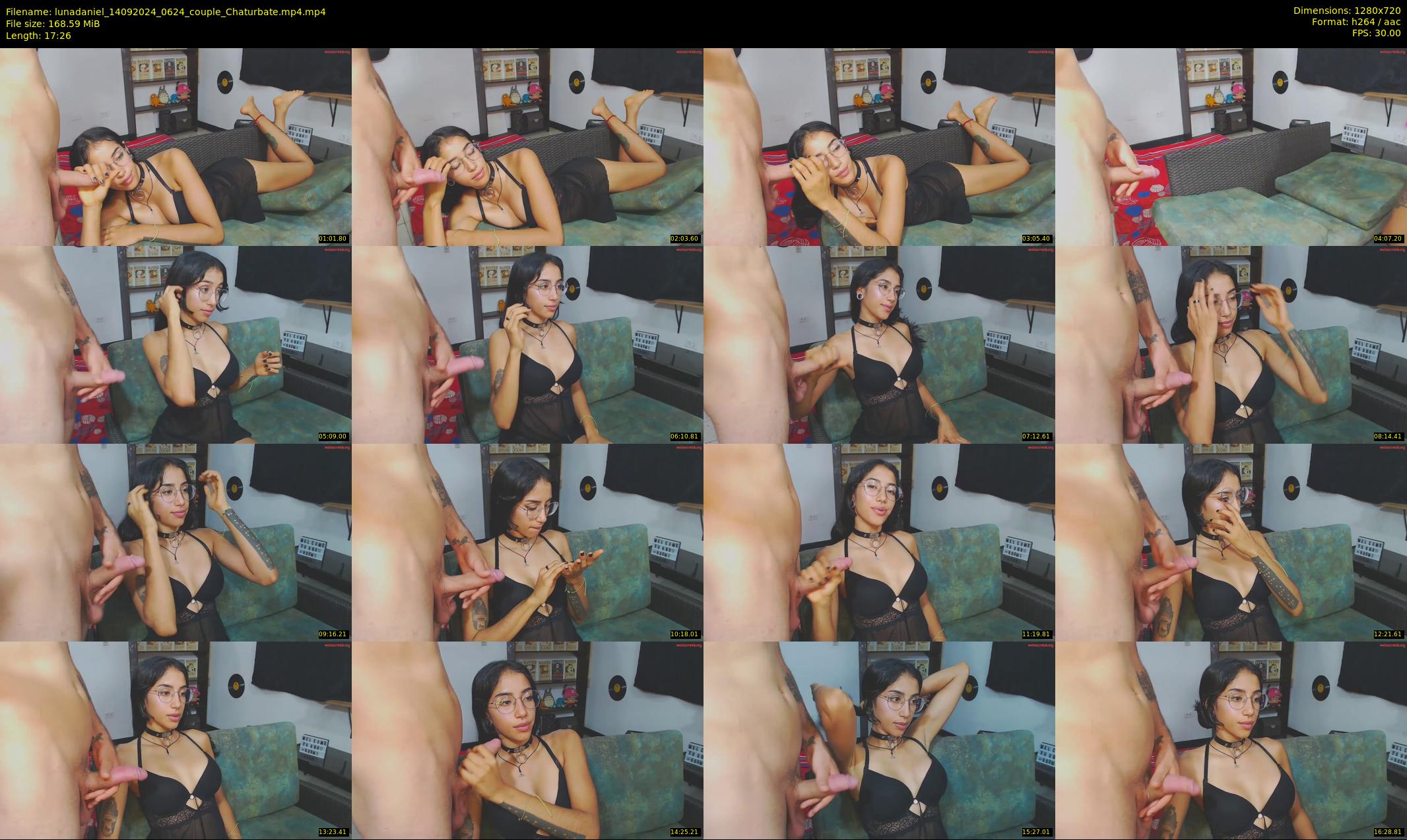 lunadaniel — 18 minute Chaturbate couple cam show recording, 720p, Sep 14, 2024