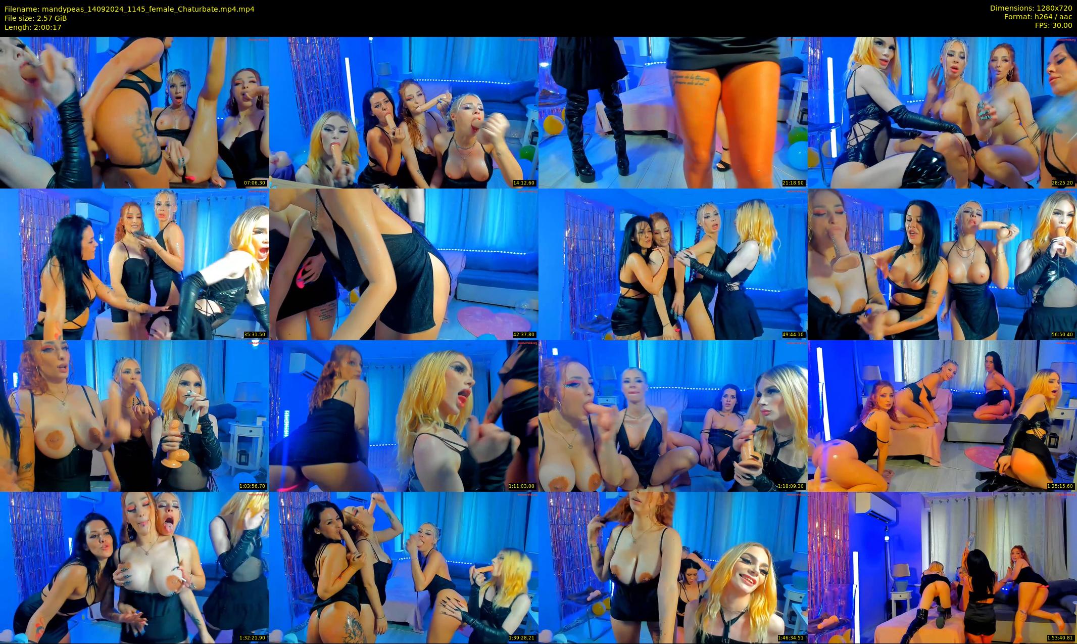 mandypeas — 121 minute Chaturbate female cam show recording, 720p, Sep 14, 2024