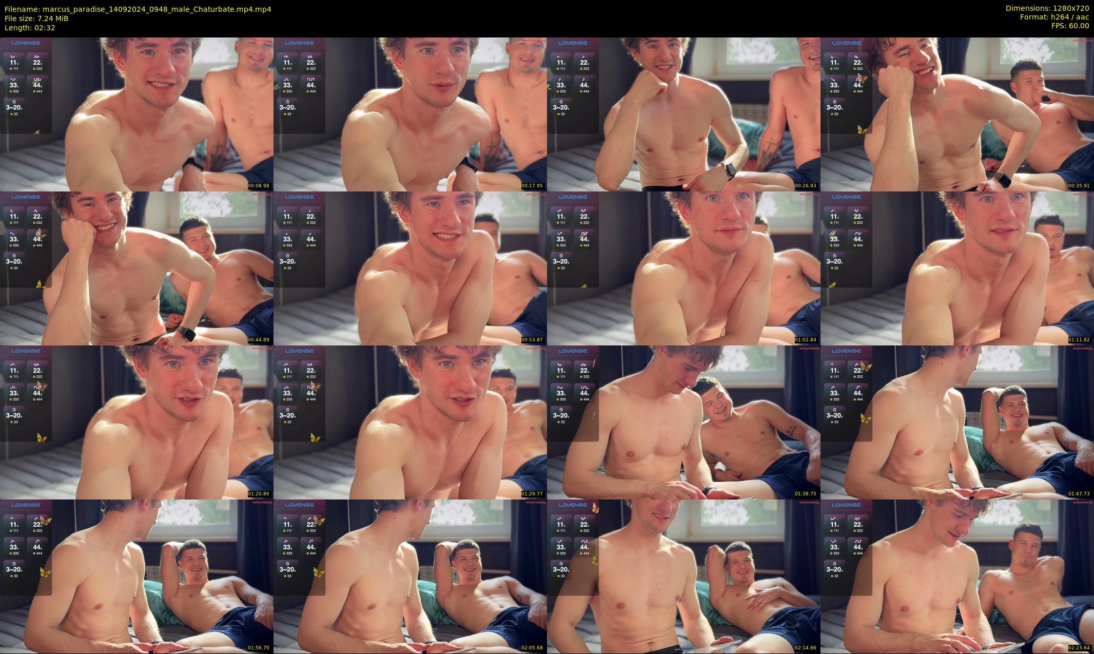 marcus_paradise — 3 minute Chaturbate male cam show recording, 720p, Sep 14, 2024