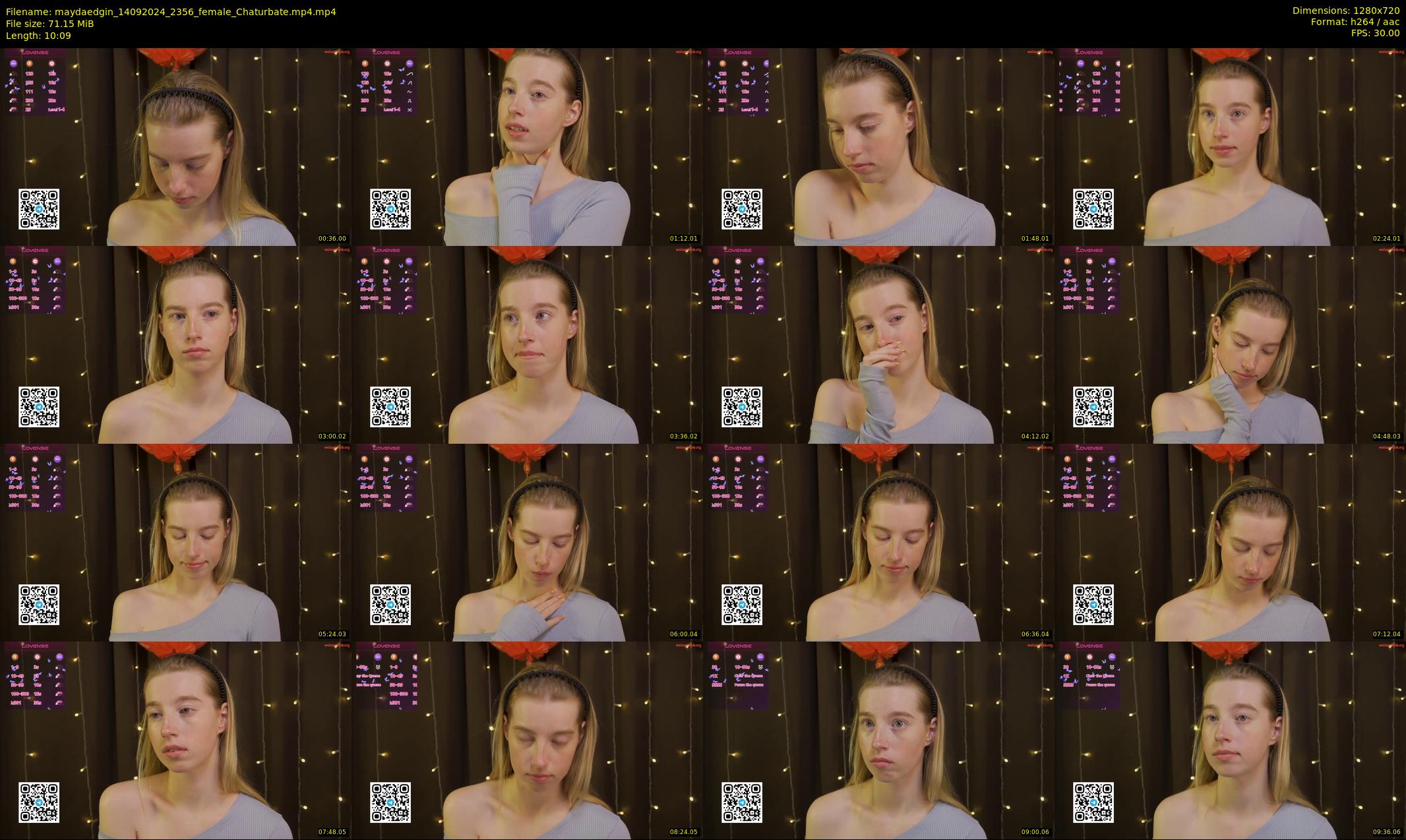 maydaedgin — 11 minute Chaturbate female cam show recording, 720p, Sep 14, 2024