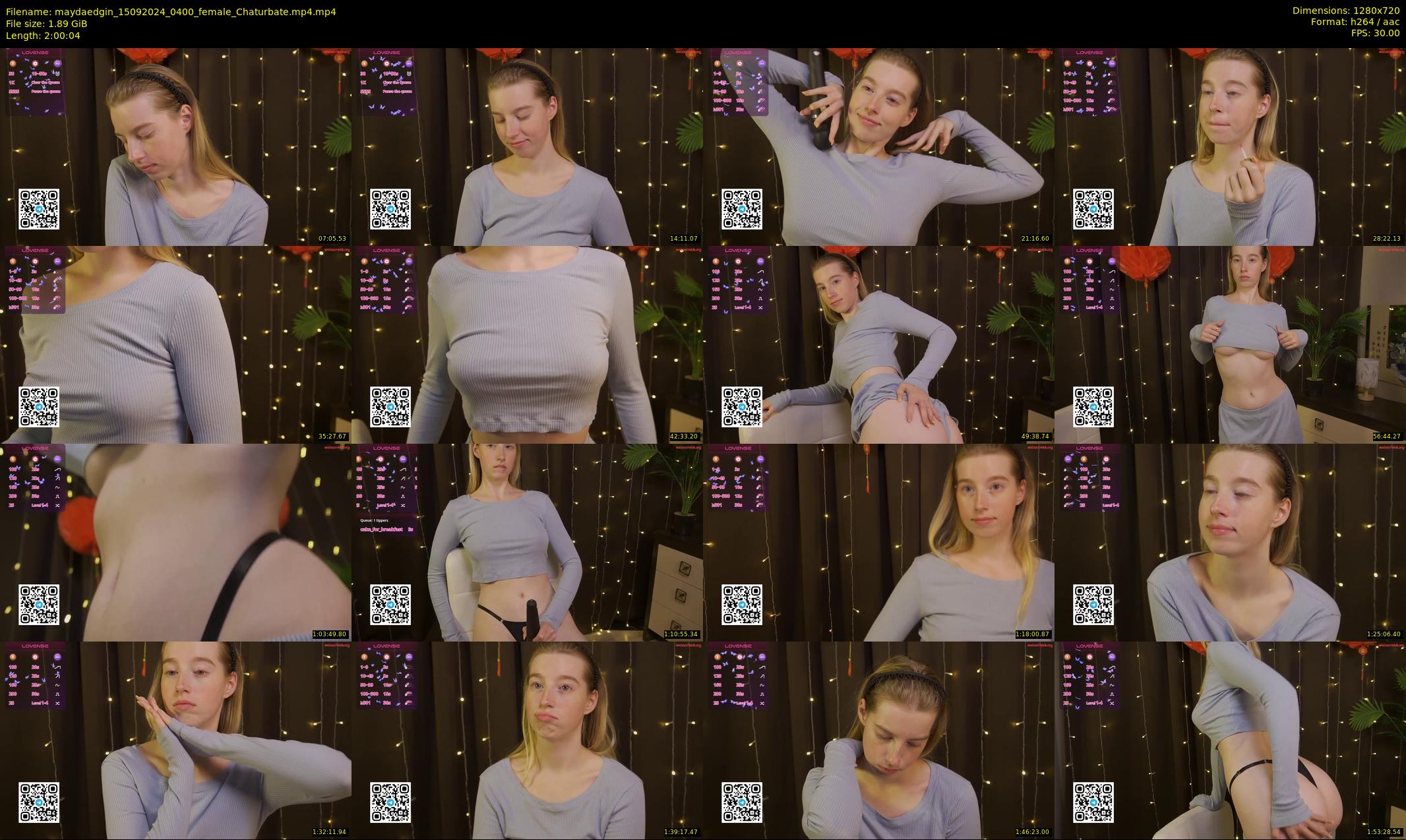 maydaedgin — 121 minute Chaturbate female cam show recording, 720p, Sep 15, 2024